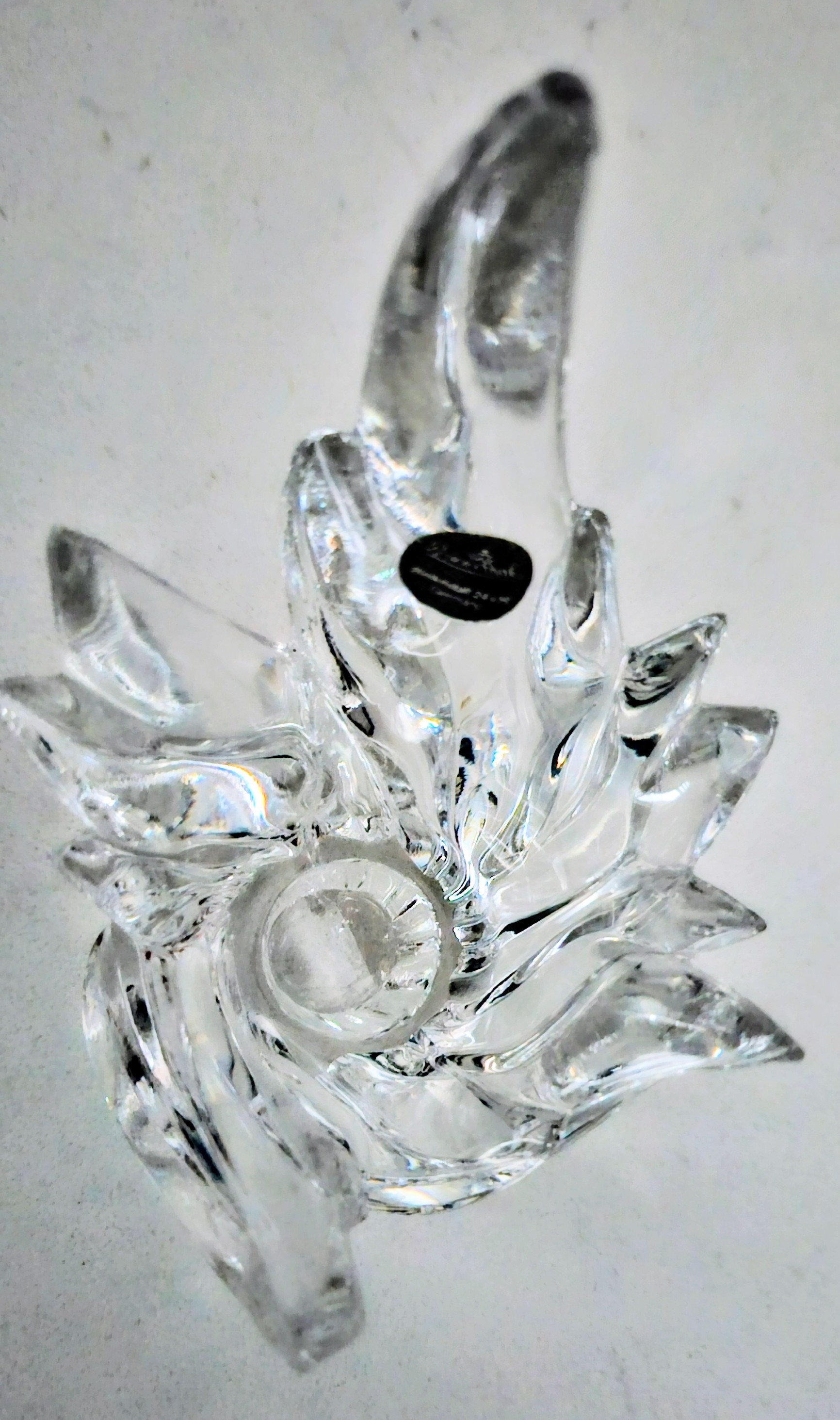 Rosenthal Studio Line "Flame" Crystal Candle Holder - photo 5