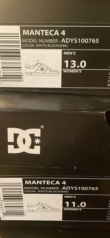 BRAND NEW men dc DC manteca skate shoes size US 8.5 9 9.5 11 13 - photo 5