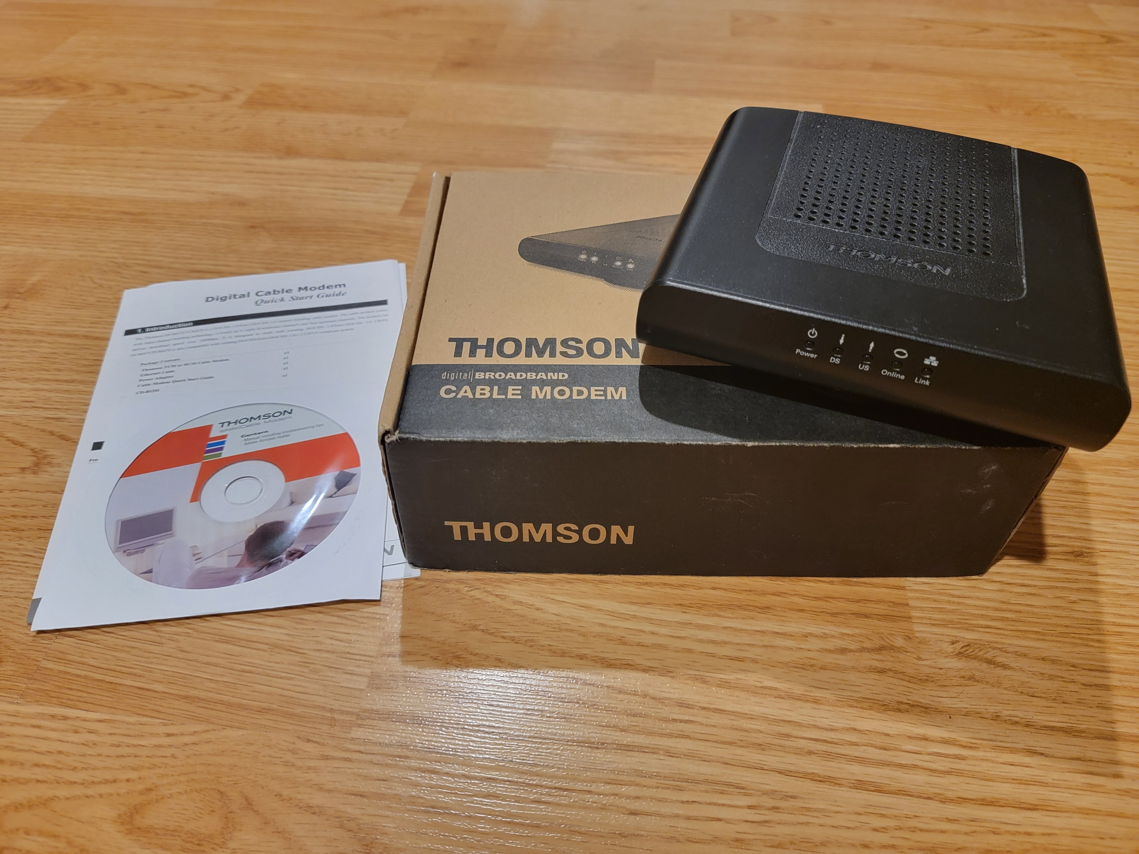 Thomson DCM475 Cable Modem 🏆
