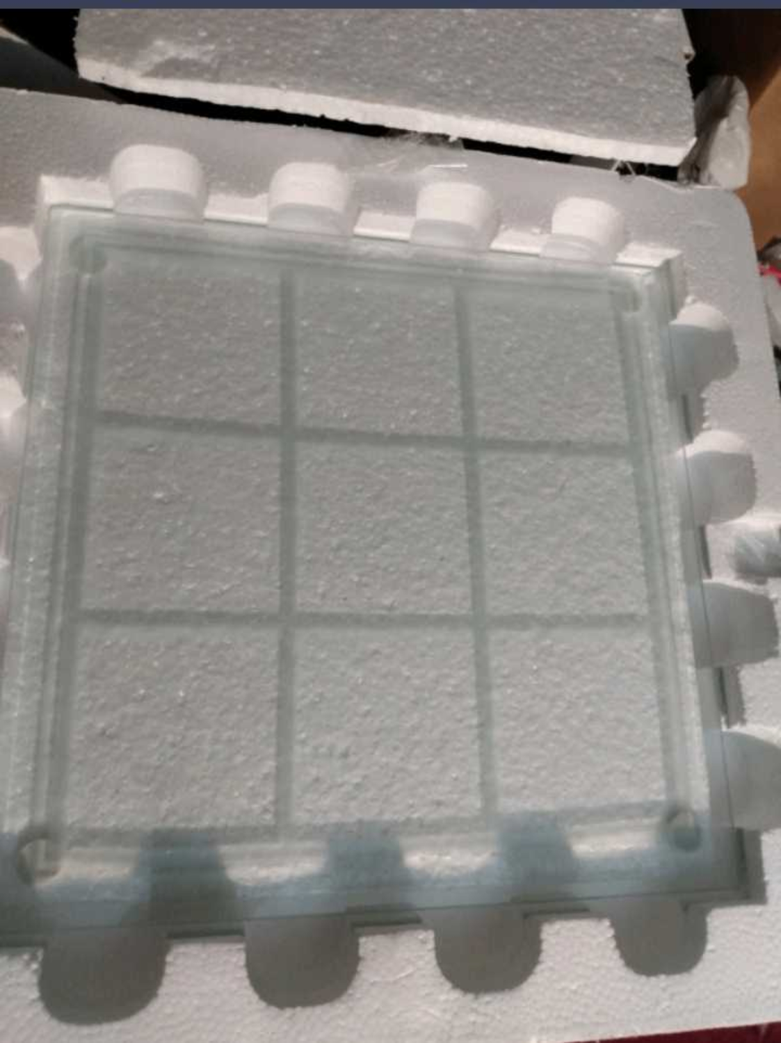 Tic-Tac-Toe Glass Board Game - photo 2