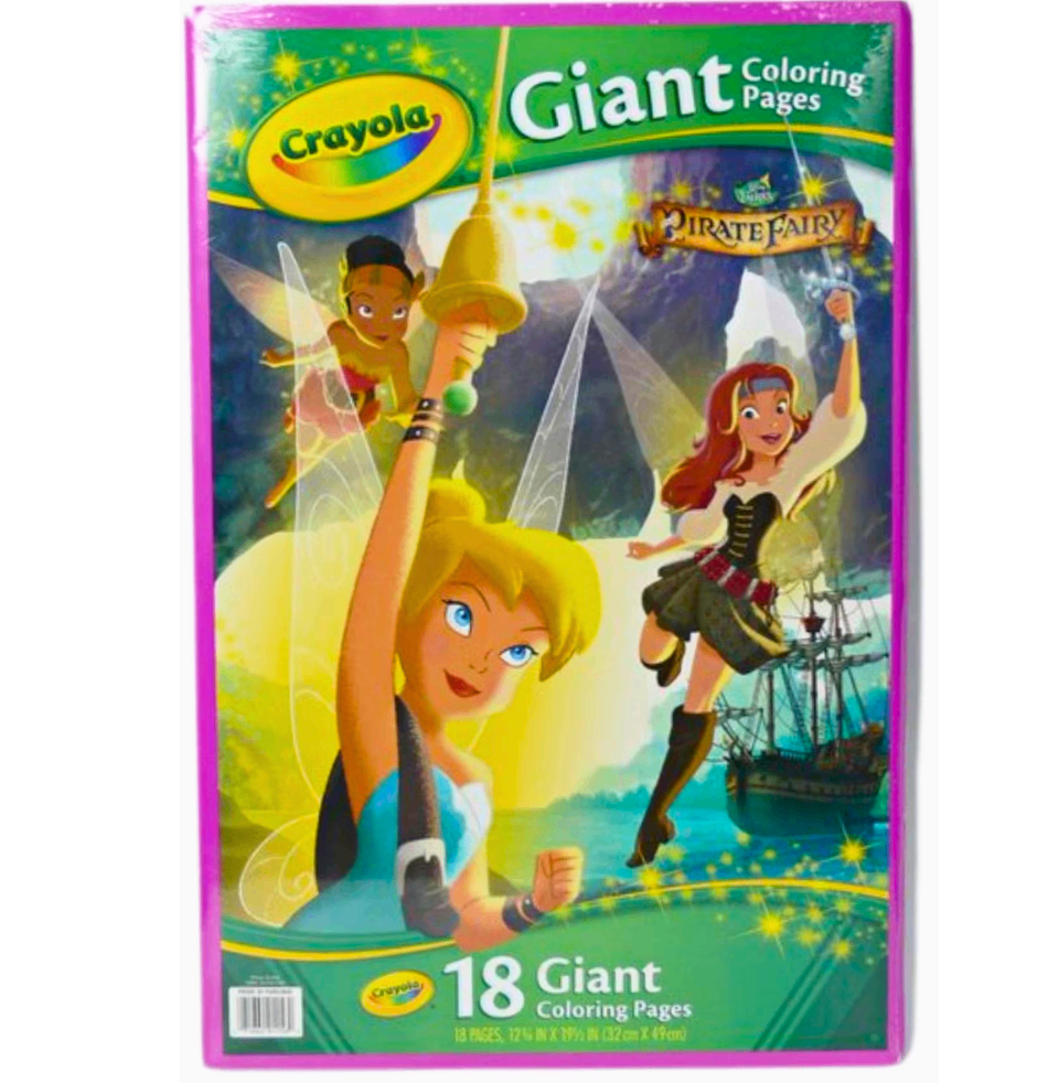 Crayola Giant Coloring Pages – Disney Fairies “Pirate Fairy”