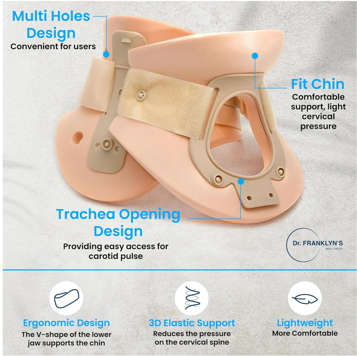 Cervical Neck Collar Stiff Neck Pain Brace - photo 4
