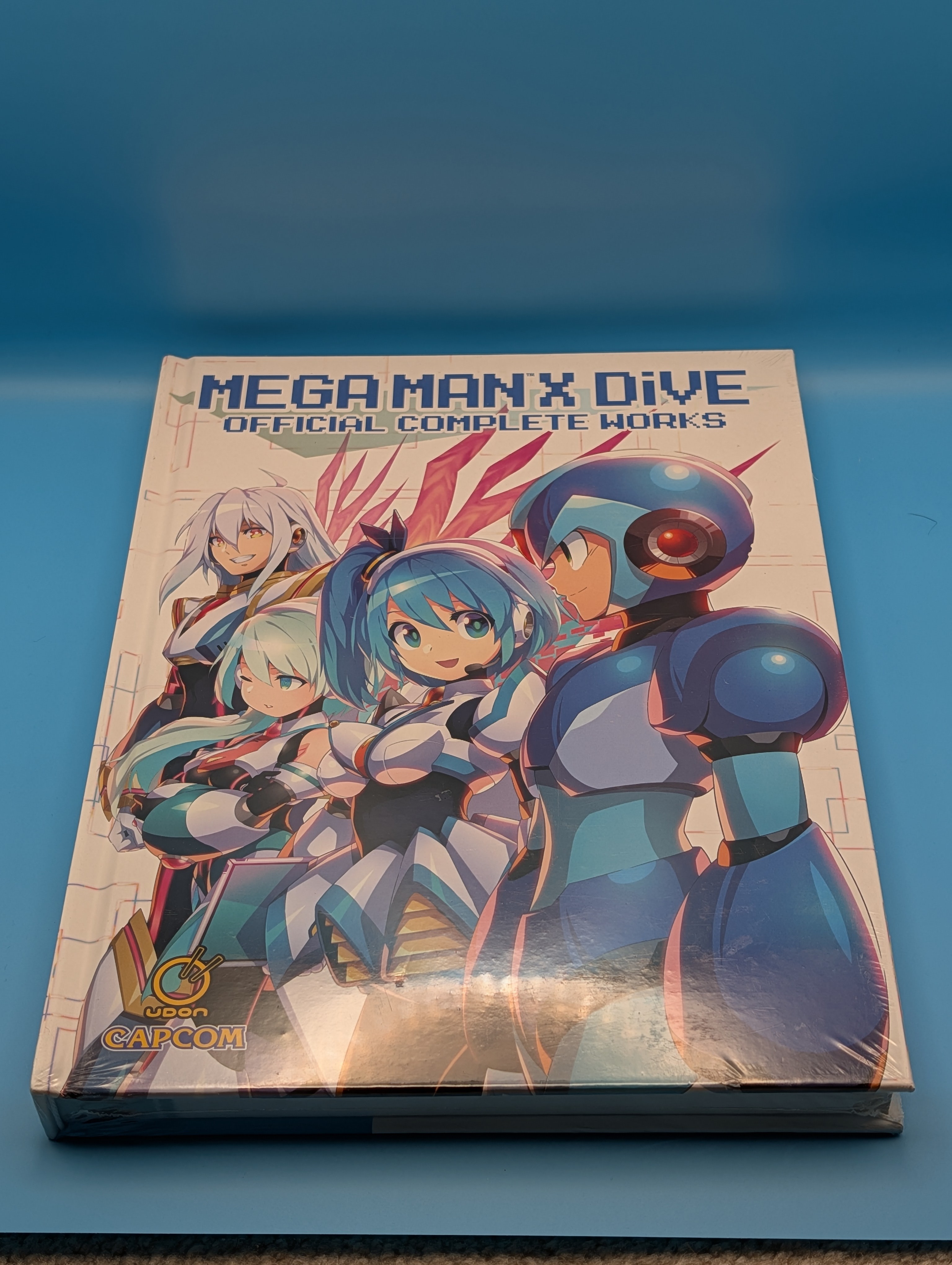 New Mega Man X DiVE Official Complete Works Art Book