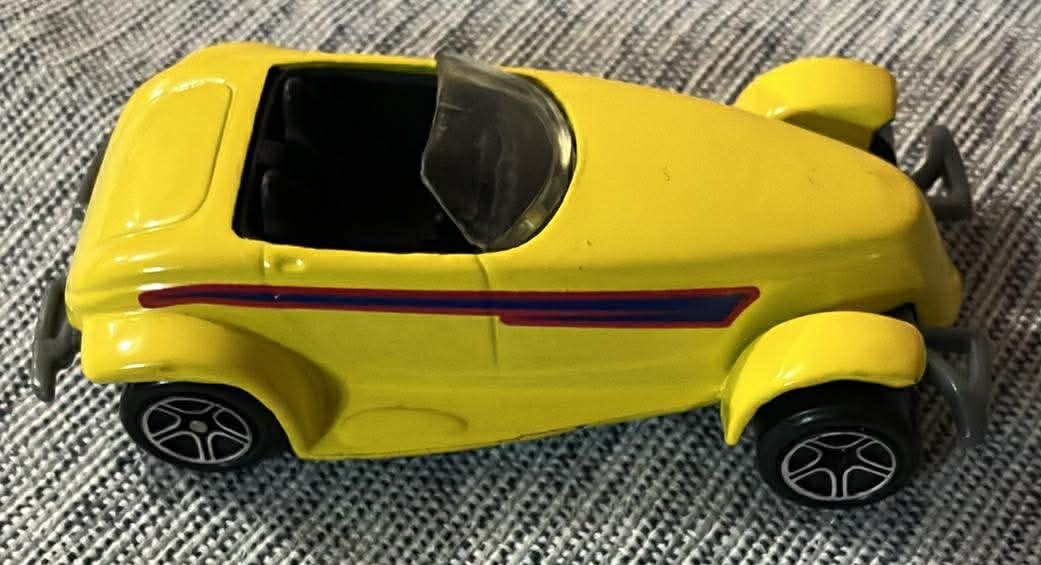 Matchbox Plymouth Prowler Yellow Toy Car