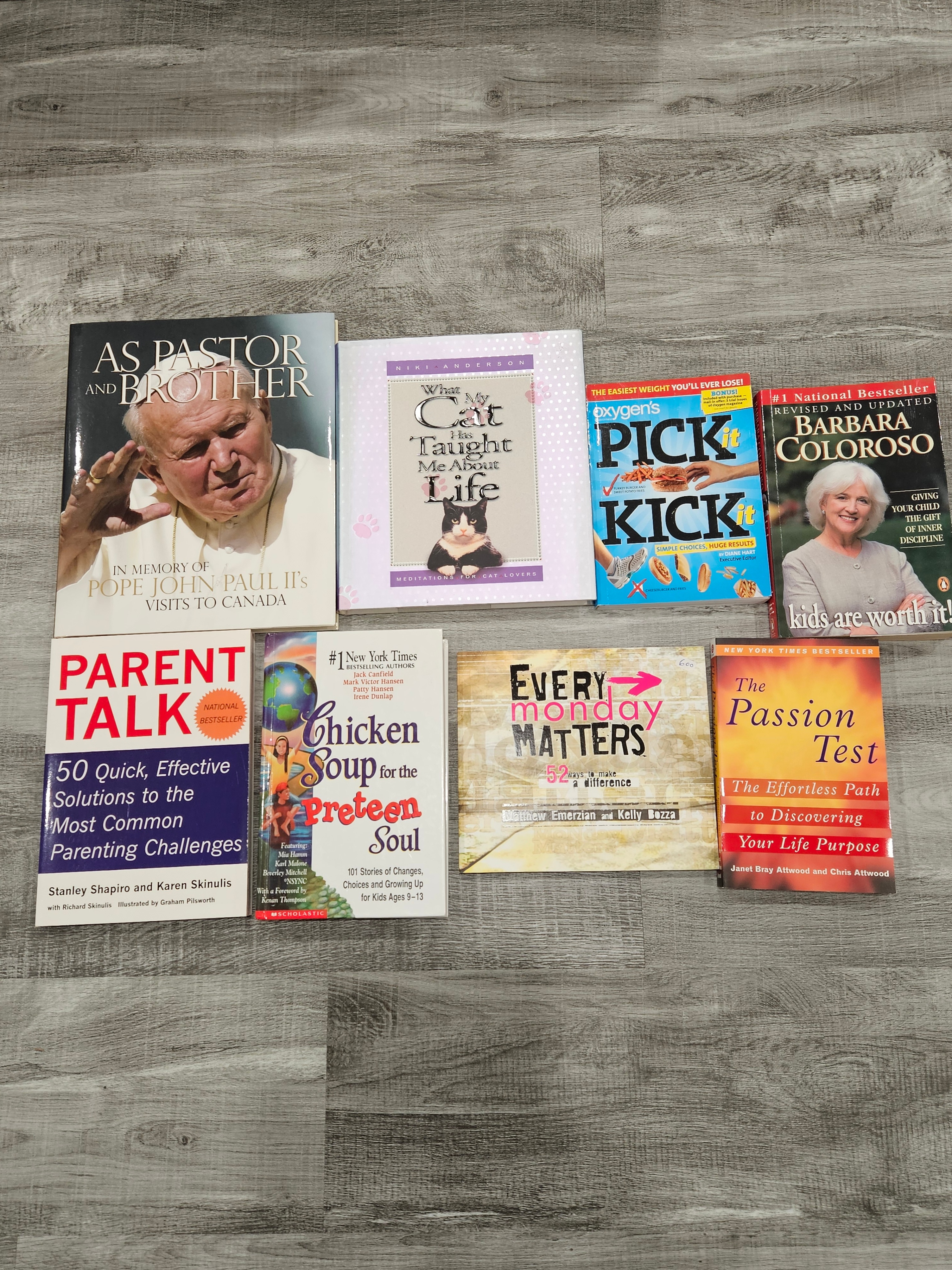 Assorted Books: Parenting, Self-Help, and More