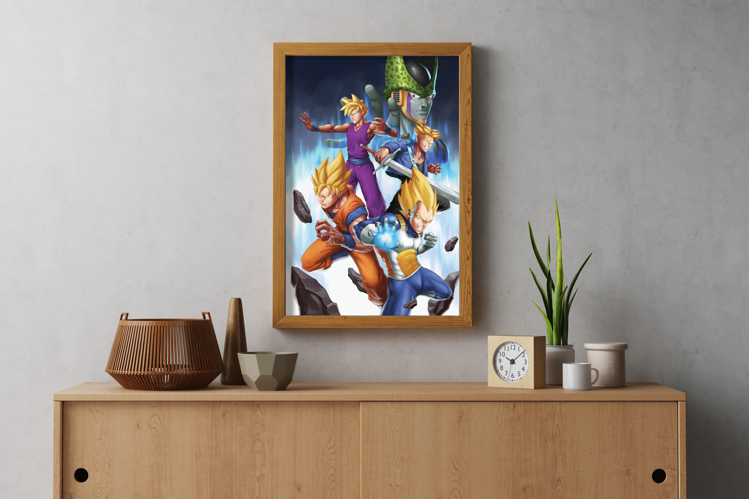 Dragon Ball Cell Saga 12x18 inch Poster - photo 3