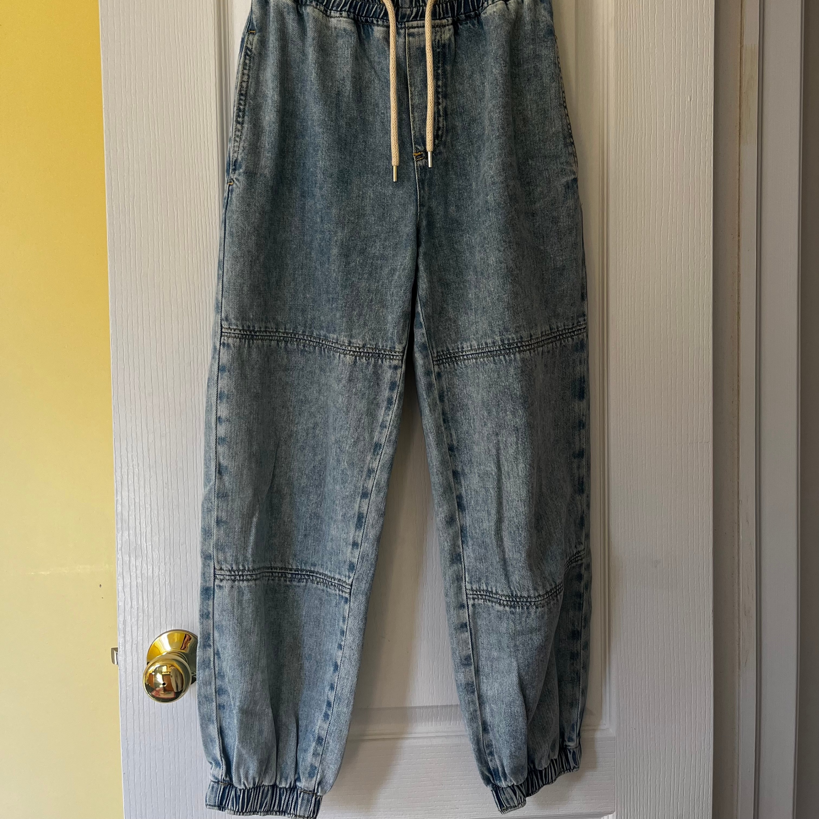 Zara Denim Joggers