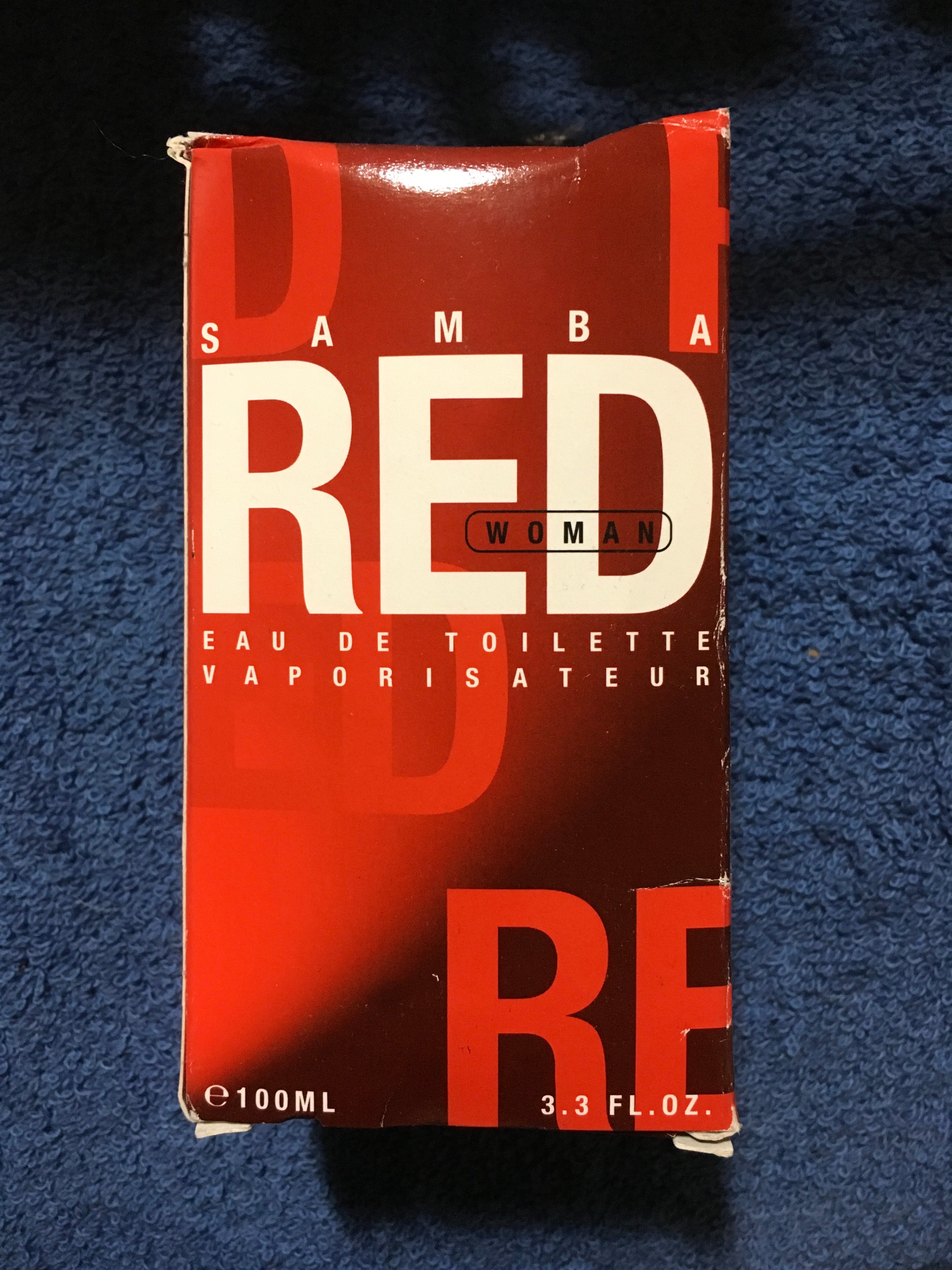 Samba Red Woman Eau de Toilette 100ml