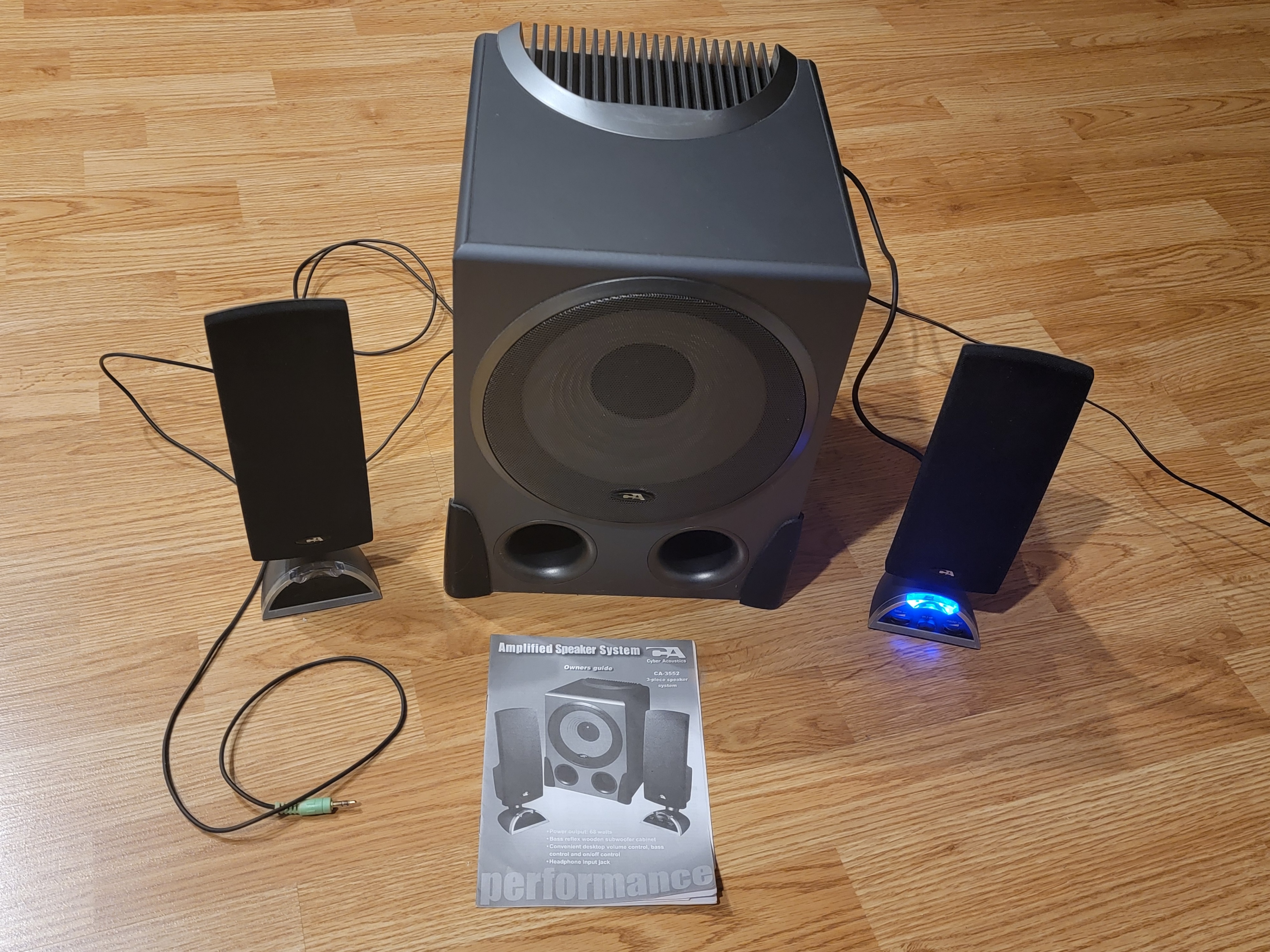 Cyber Acoutics CA-3552 Speaker System 🏆