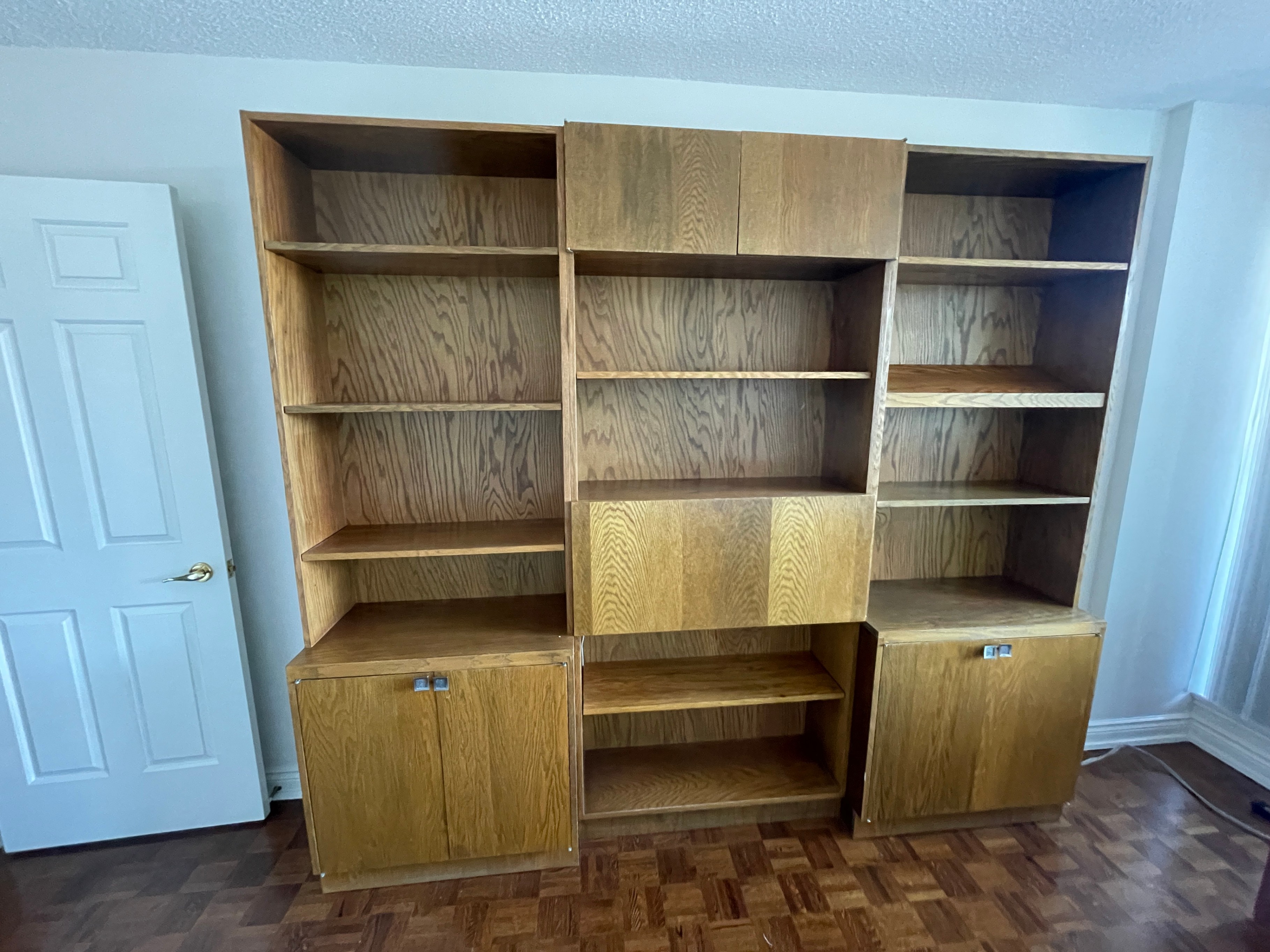 Assorted Mid-Century Furniture – Wall Unit, Desk, Lamps, Tables - photo 5