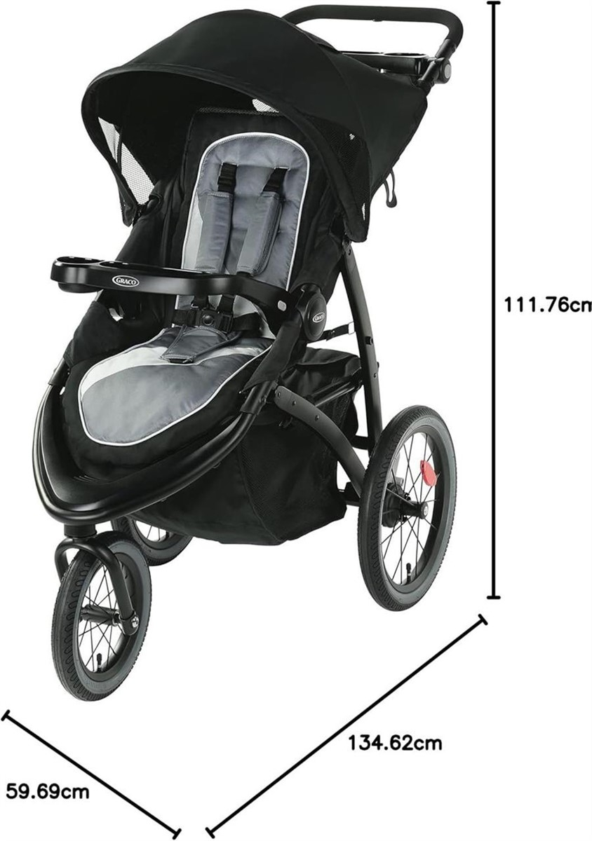 Graco Jogger Stroller - Black - photo 4