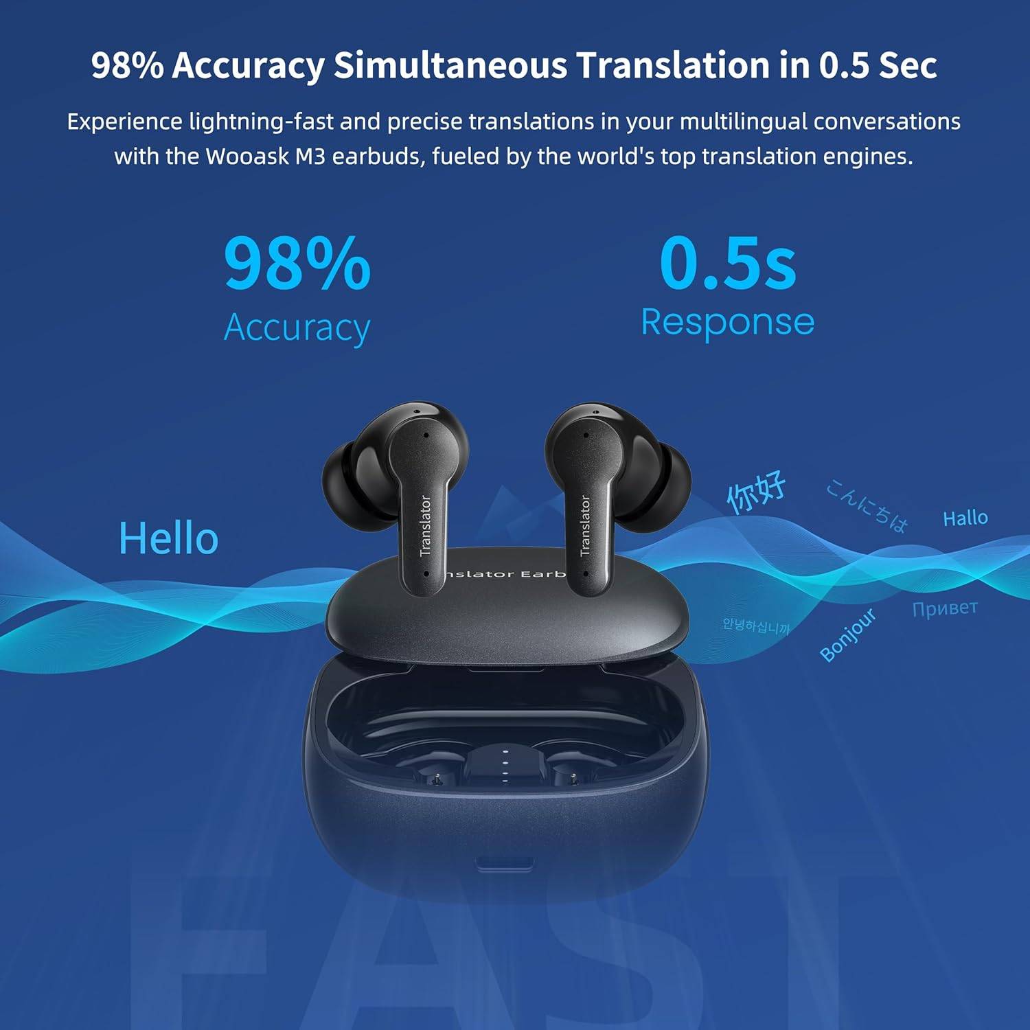 M3 Translation Earbuds - photo 5