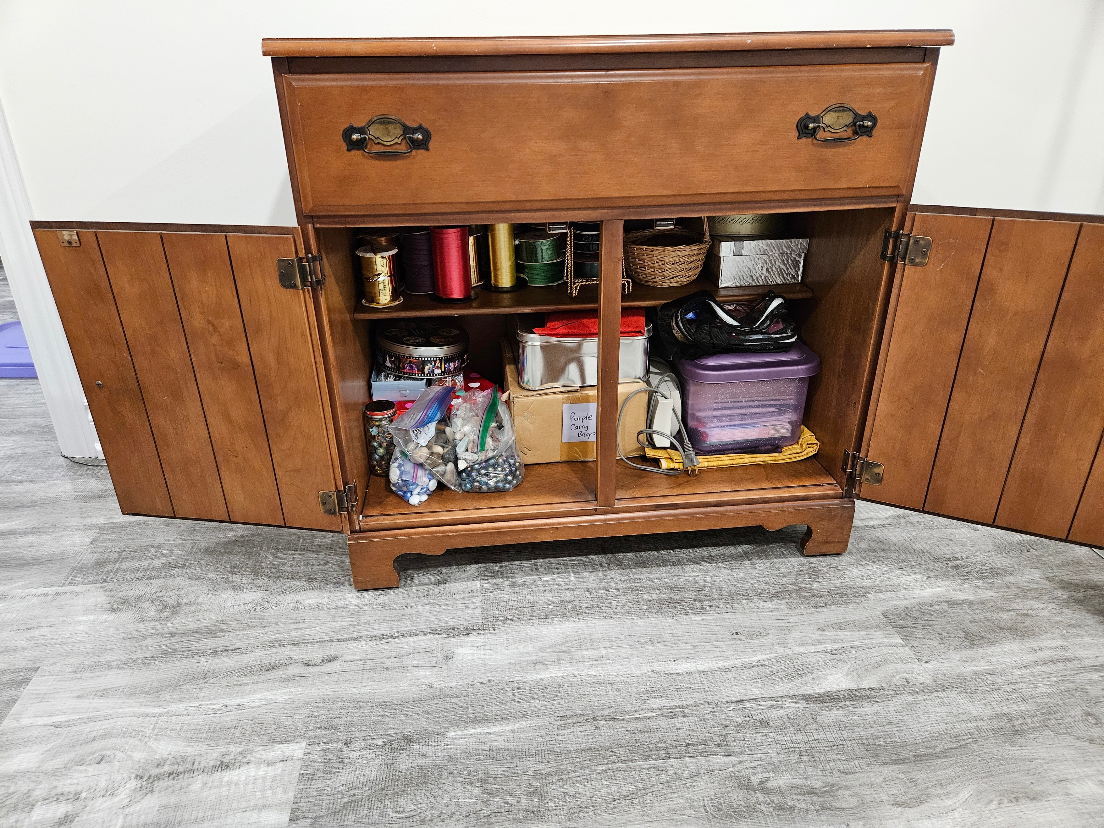 Vintage Wooden Server Base - photo 4