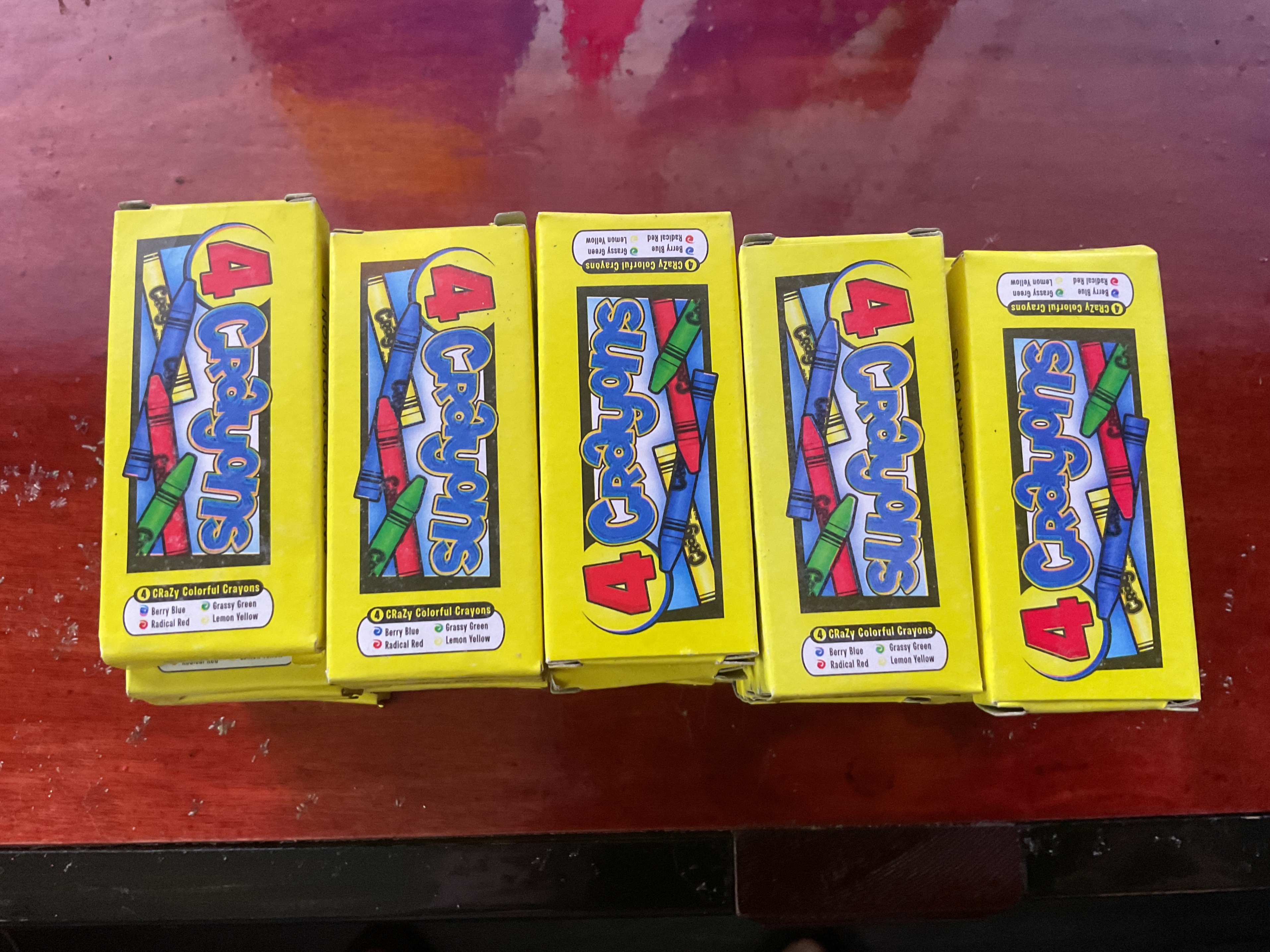 New Rinco 4 Crayons - Set of 50