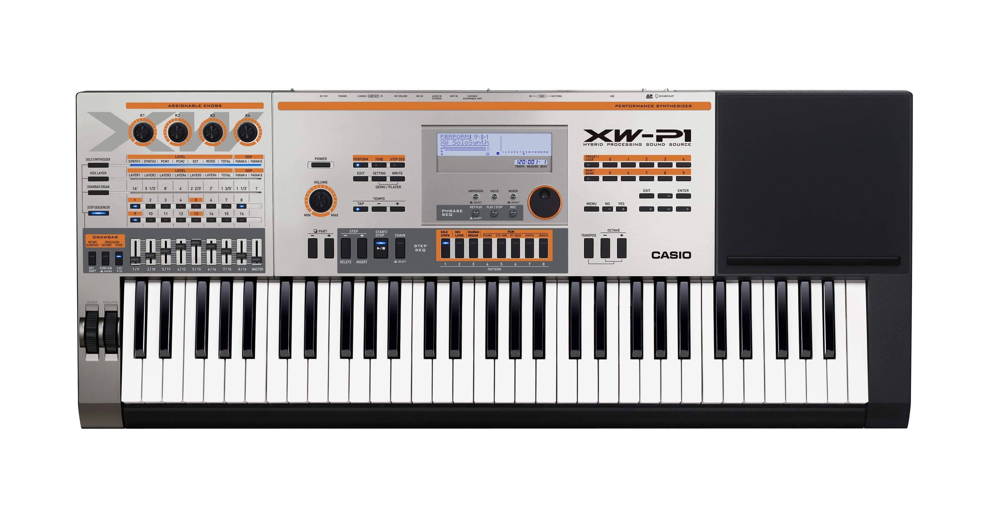 Casio XW-P1 Performance Synthesizer Keyboard