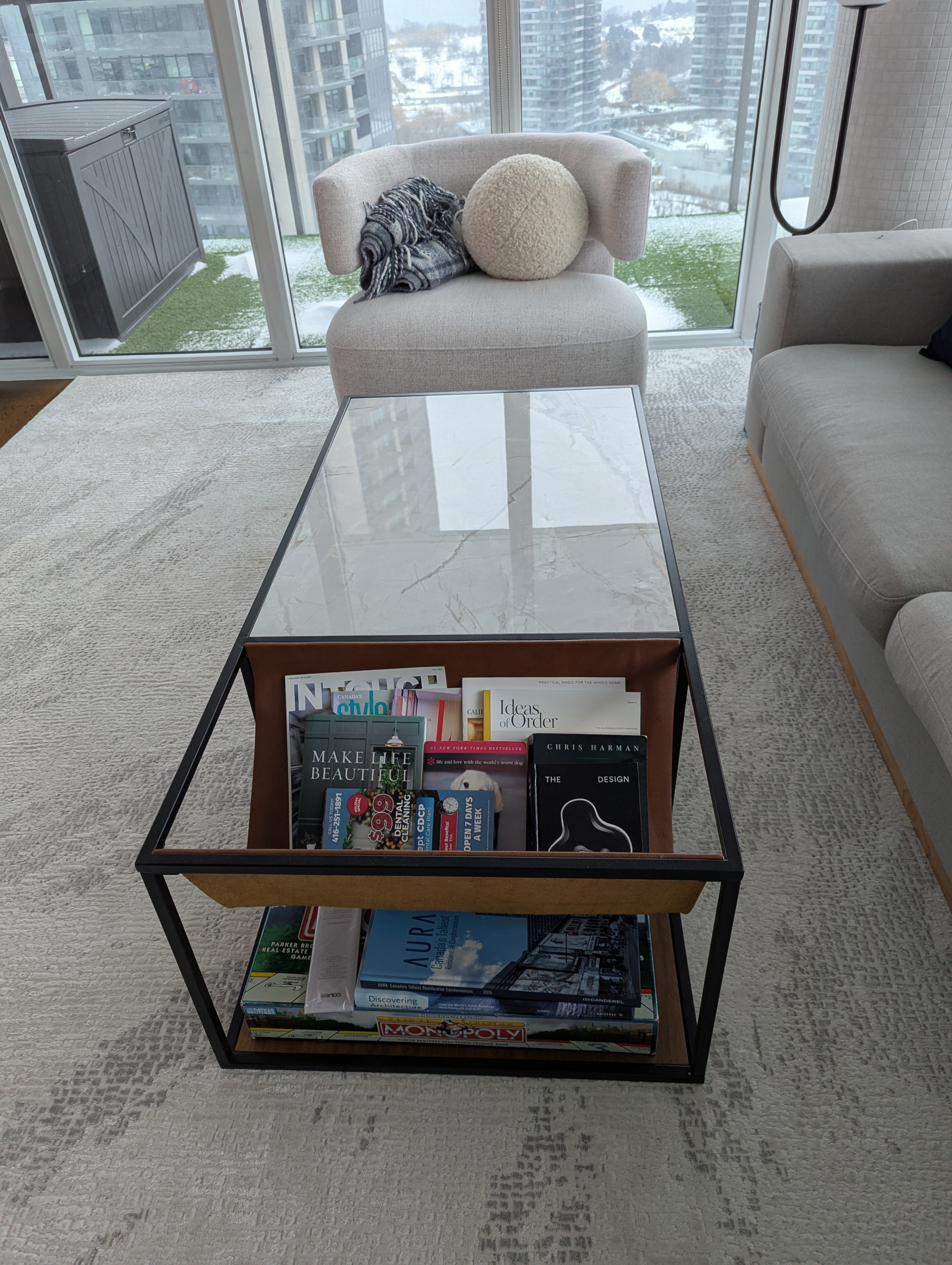 marable top coffee table - photo 2