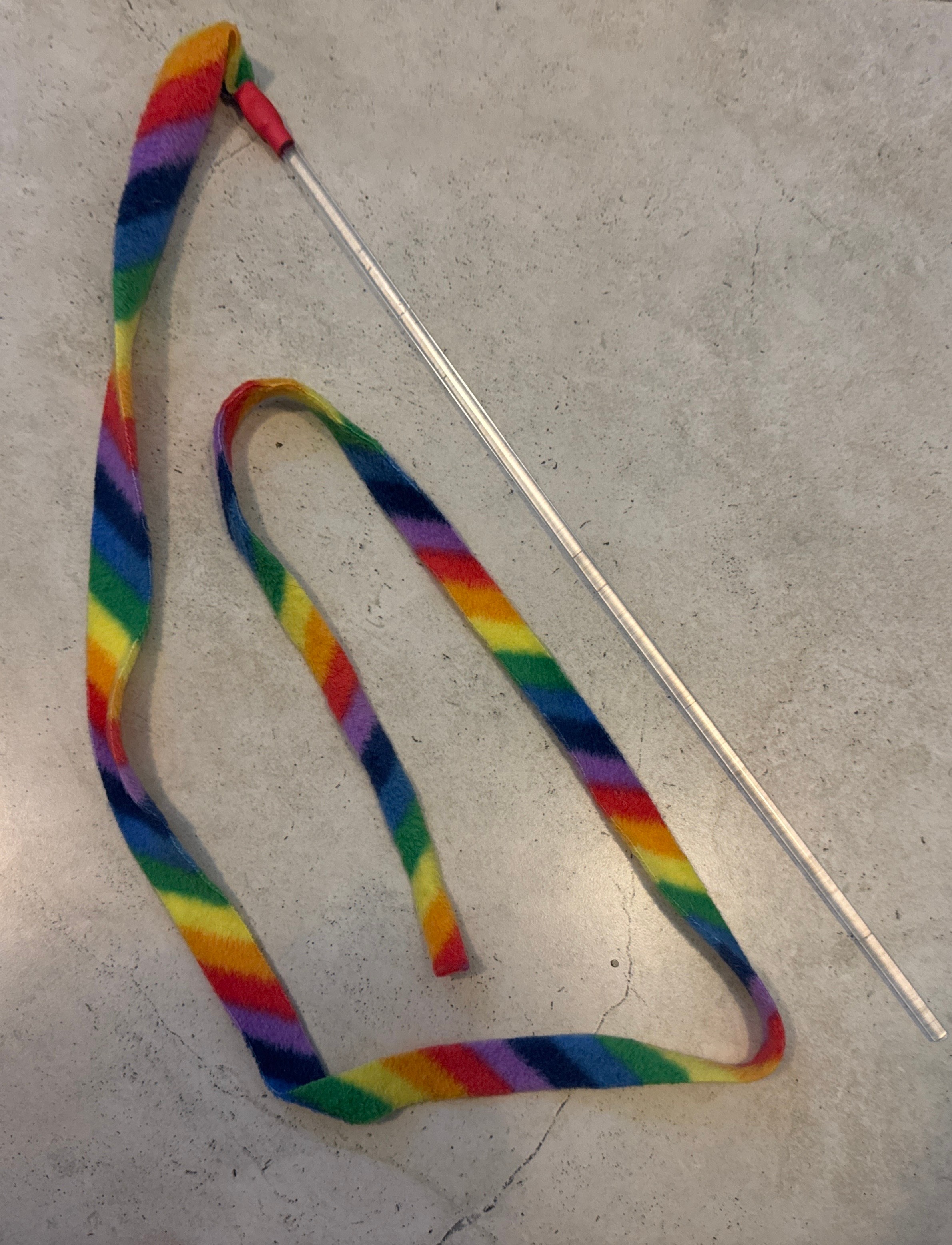 🏆 Rainbow Cat Wand Toy - photo 2