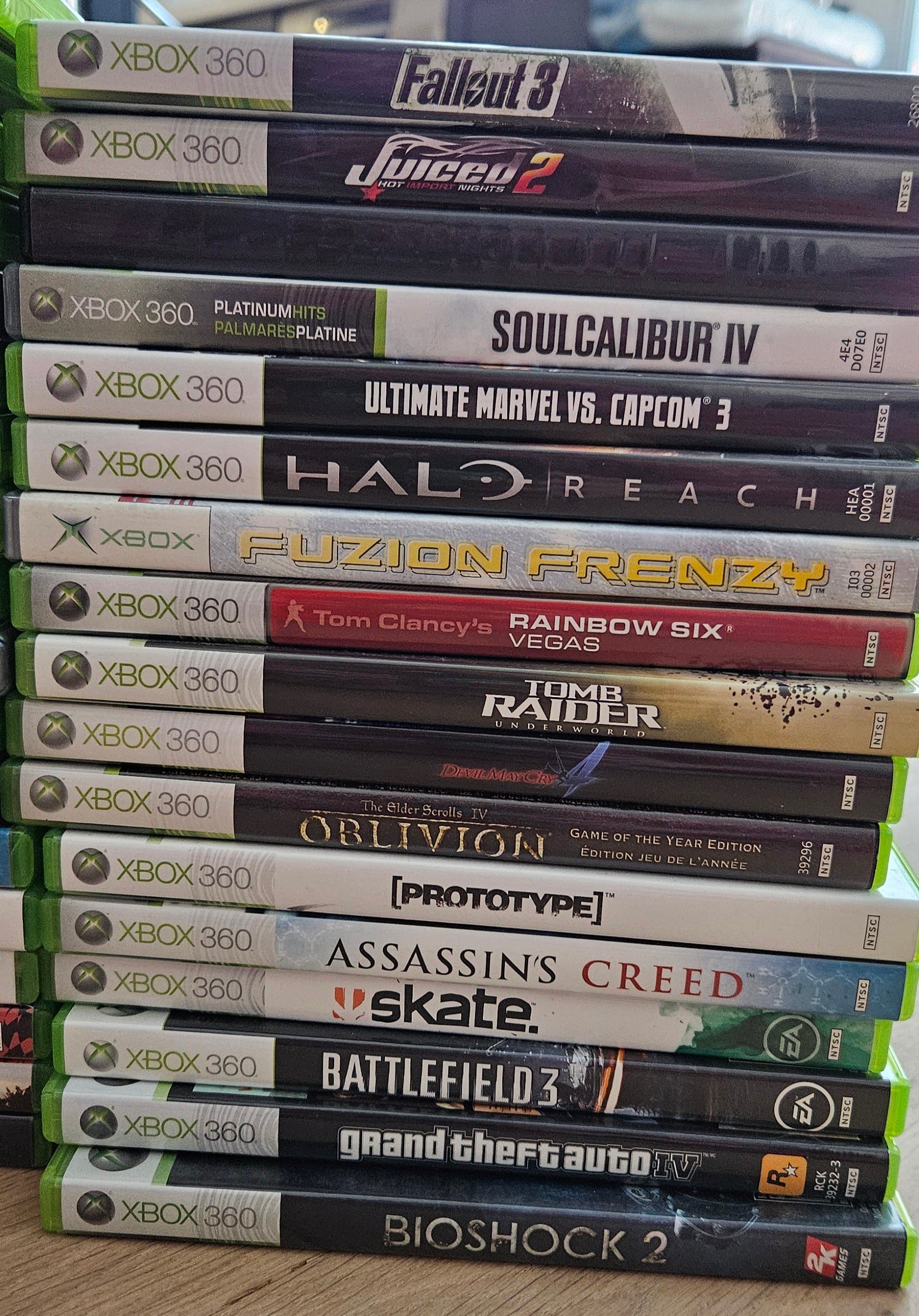 XBox360 / 6 Controllers / 45 Games (6 New) Set - photo 4