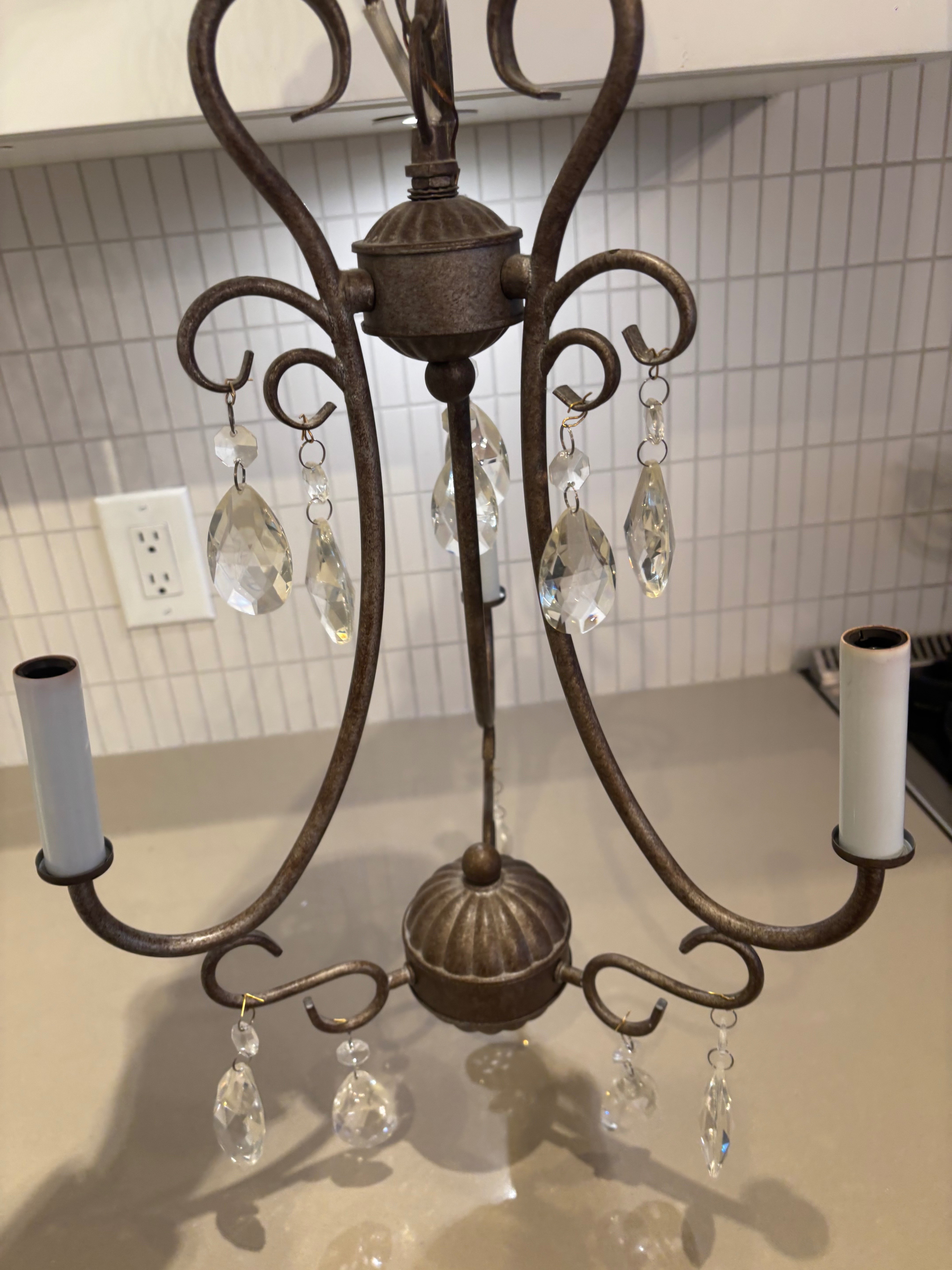 Three light chandelier - photo 3