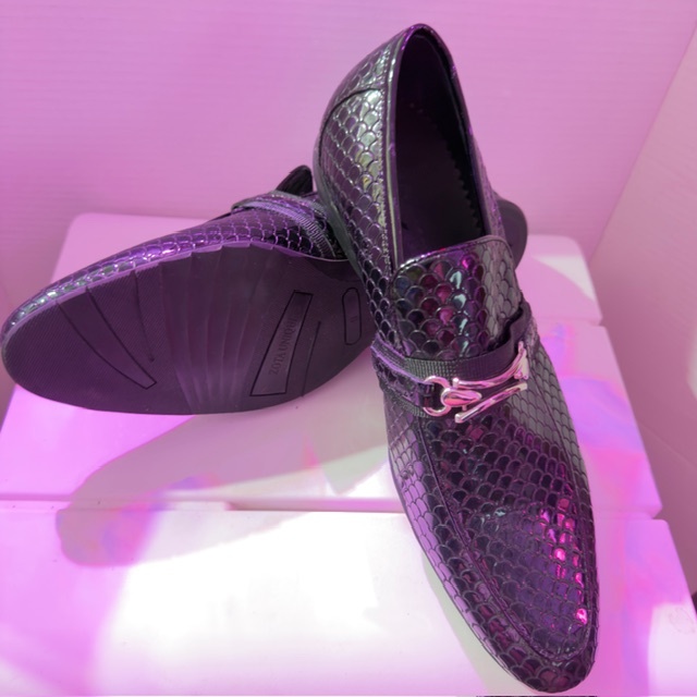 Men's Black Dress Loafers - photo 3