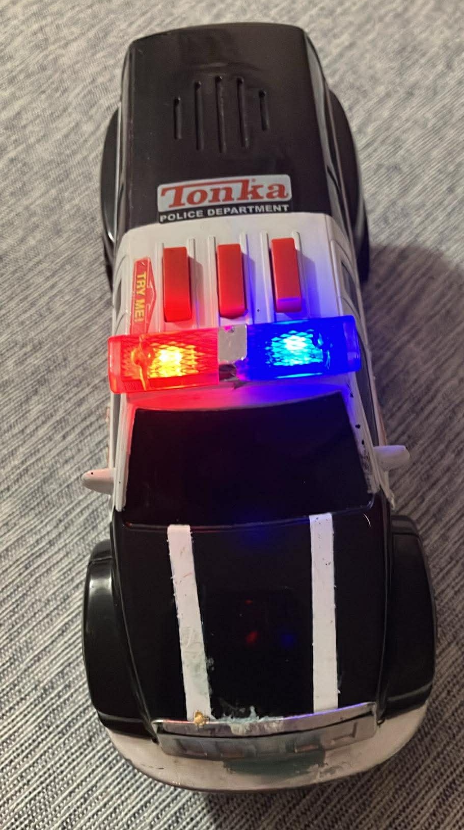 2008 Hasbro Tonka Police Department Truck - Pull Back with Sound