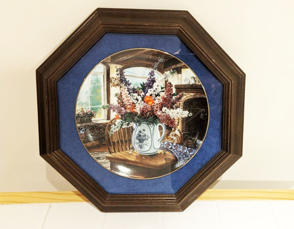 Vintage Country Bouquets 'Morning Sunshine' Plate