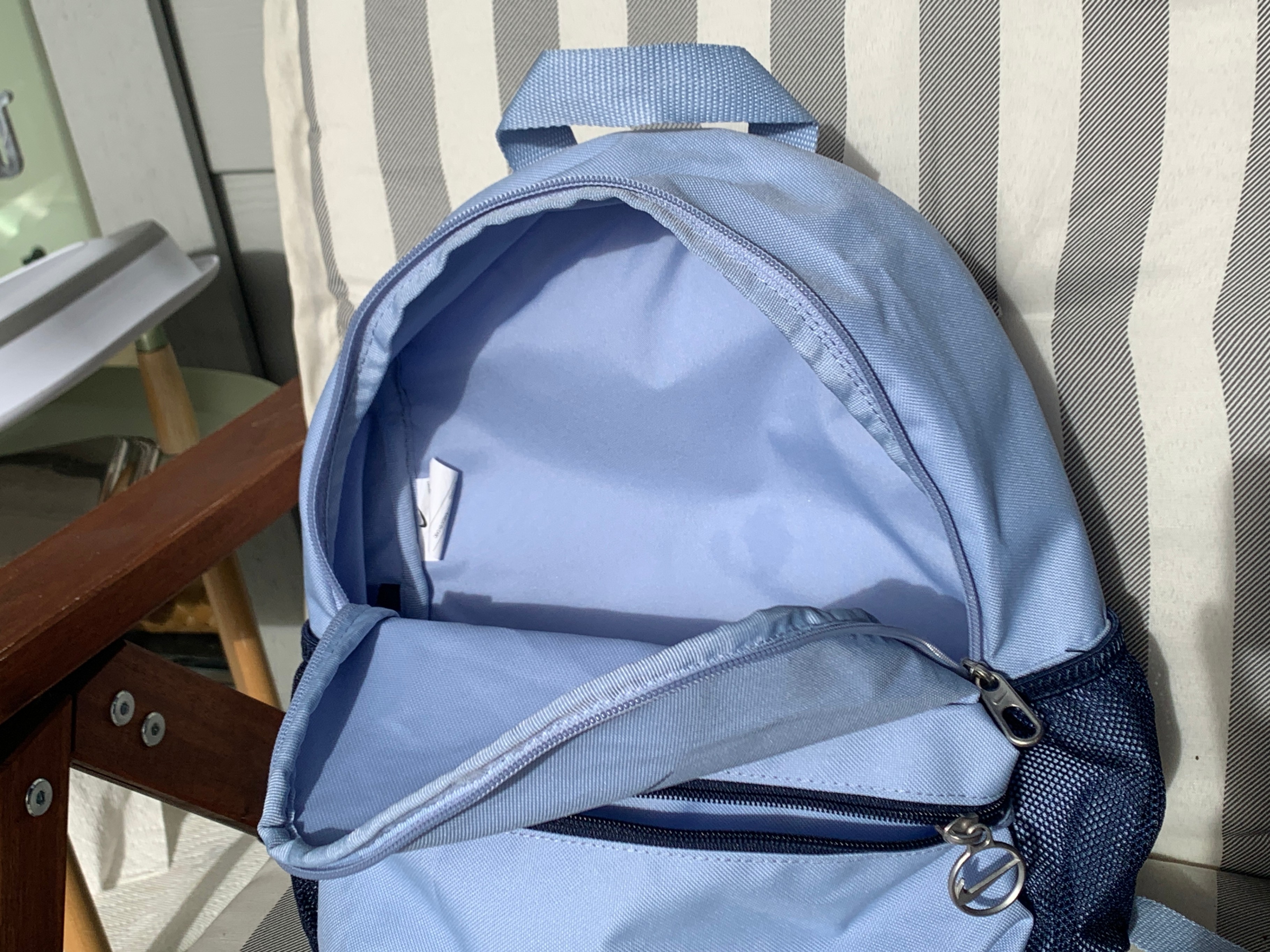 Brand new Nike light blue small kid's backpack - photo 2