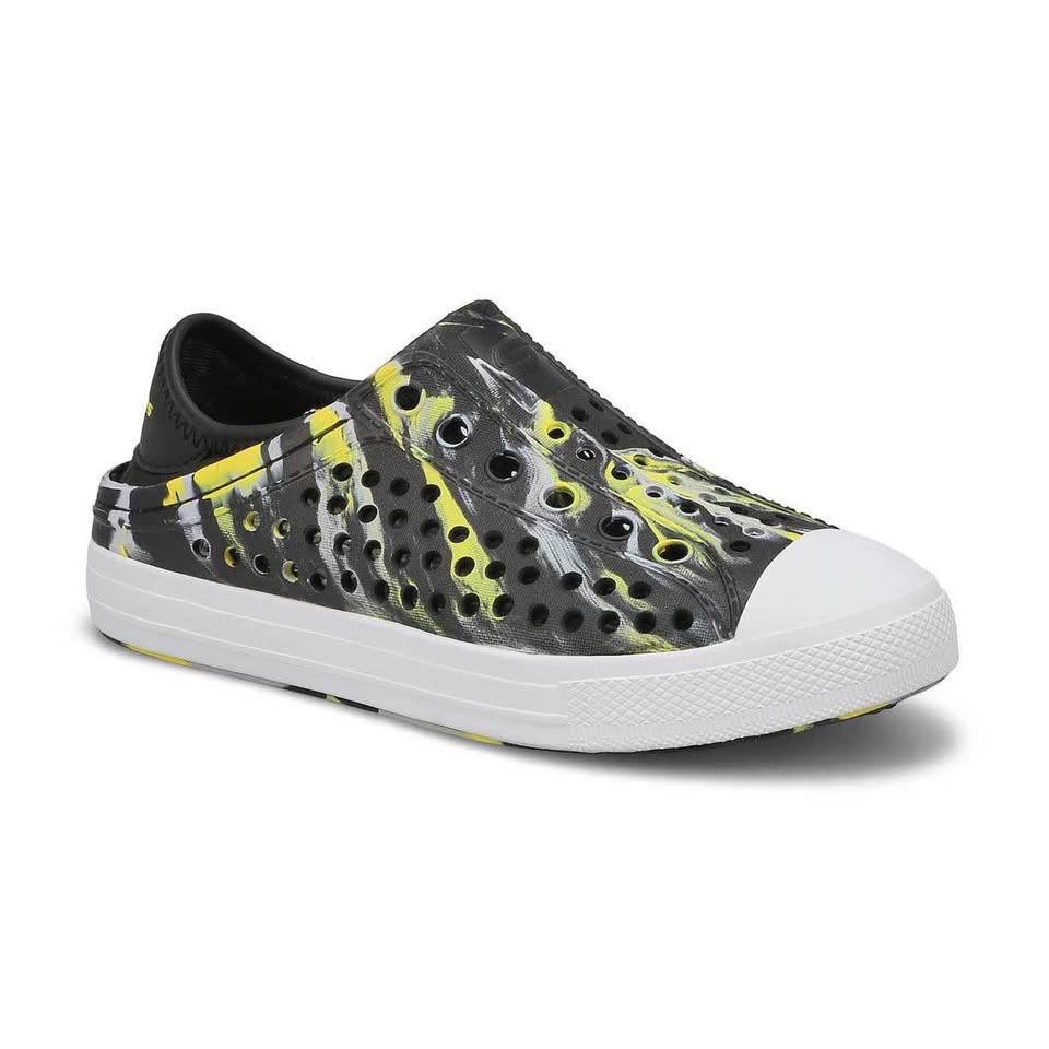 BRAND NEW boy youth skechers foamies surge slip on shoes size 2Y - photo 2