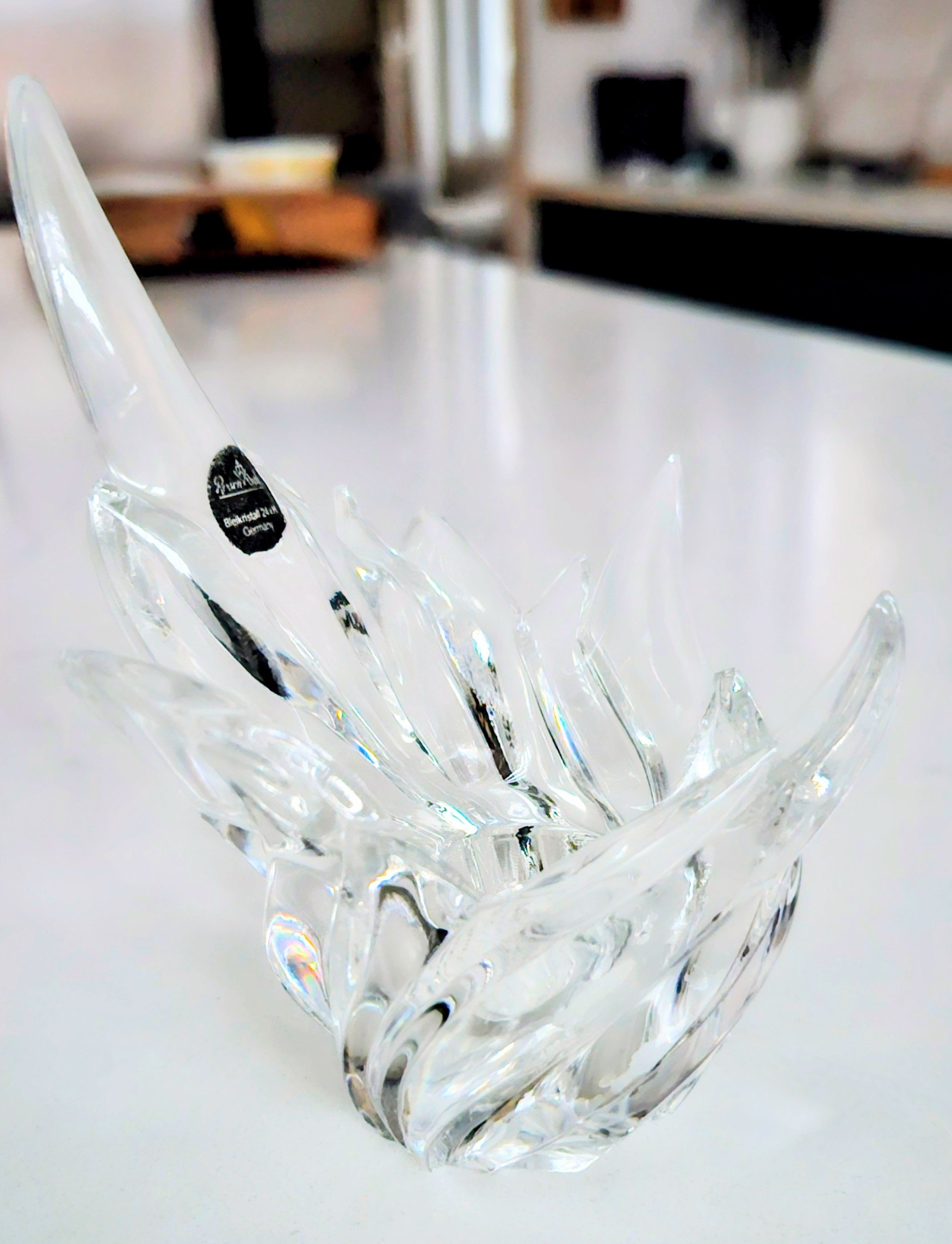 Rosenthal Studio Line "Flame" Crystal Candle Holder - photo 4