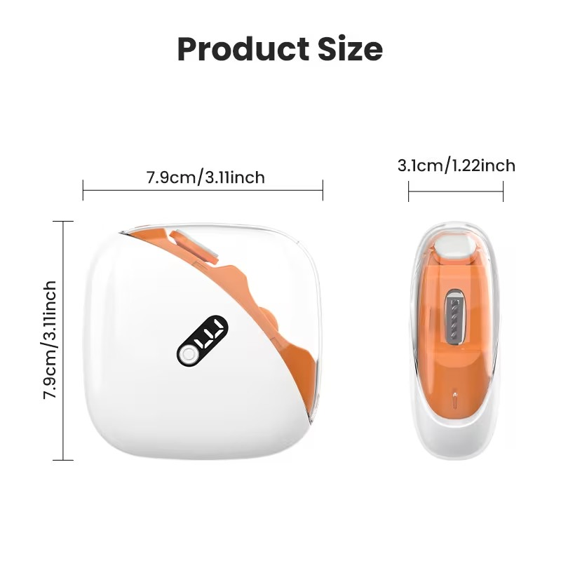 Electric Nail Clippers, Multifunctional Portable 2 in 1 - photo 2