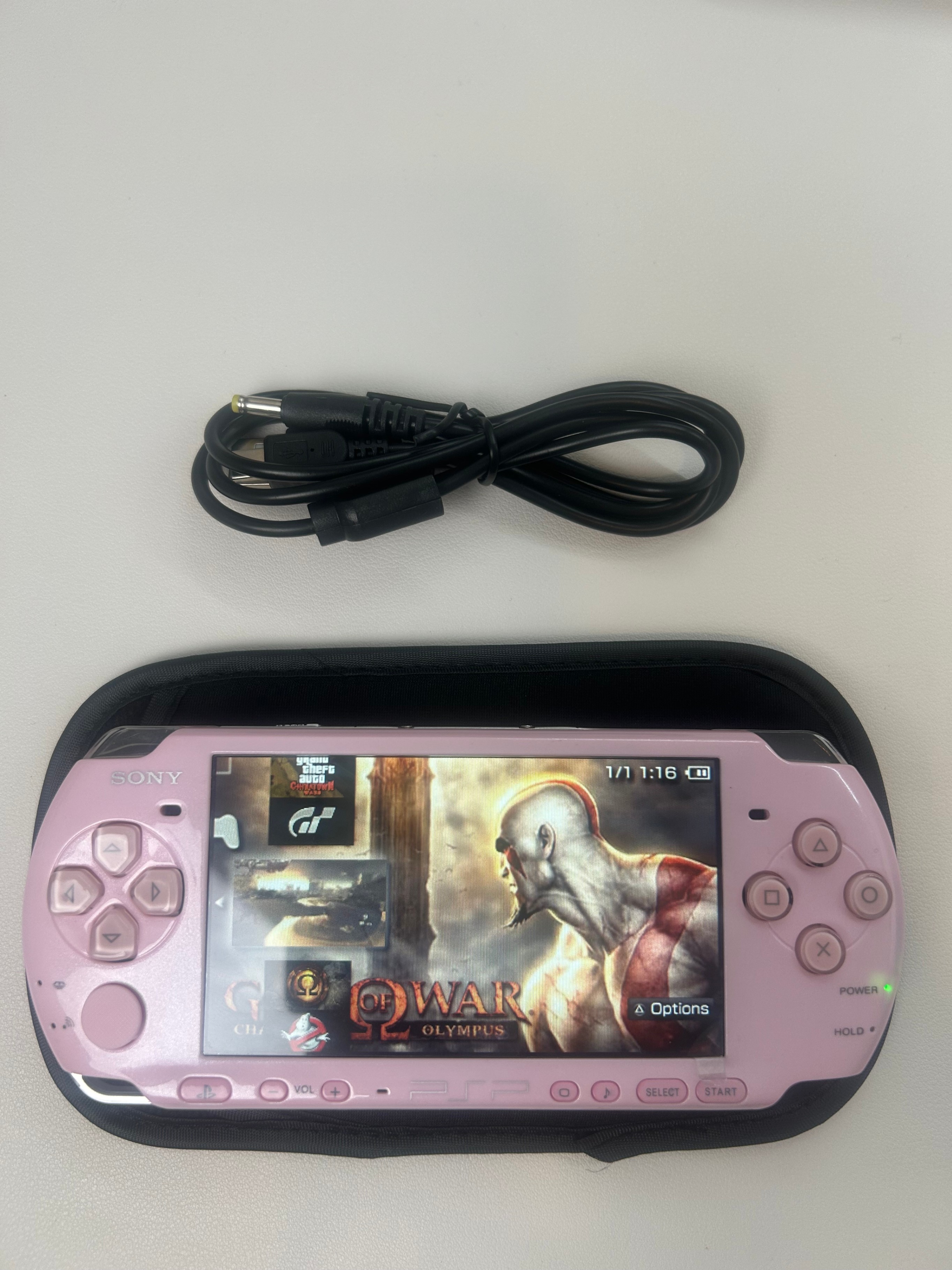 PSP3000 IPS screen pink
