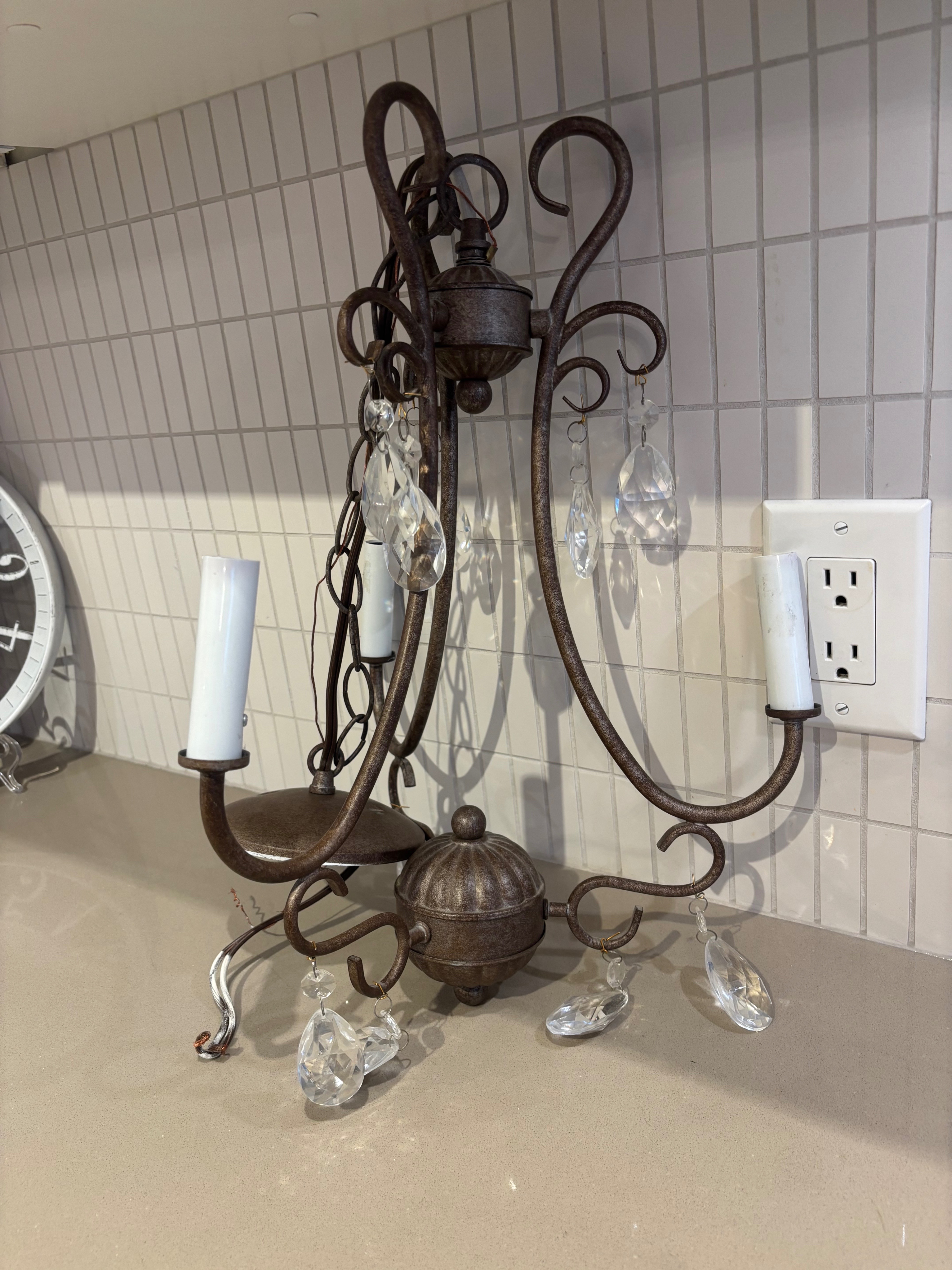 Three light chandelier - photo 5