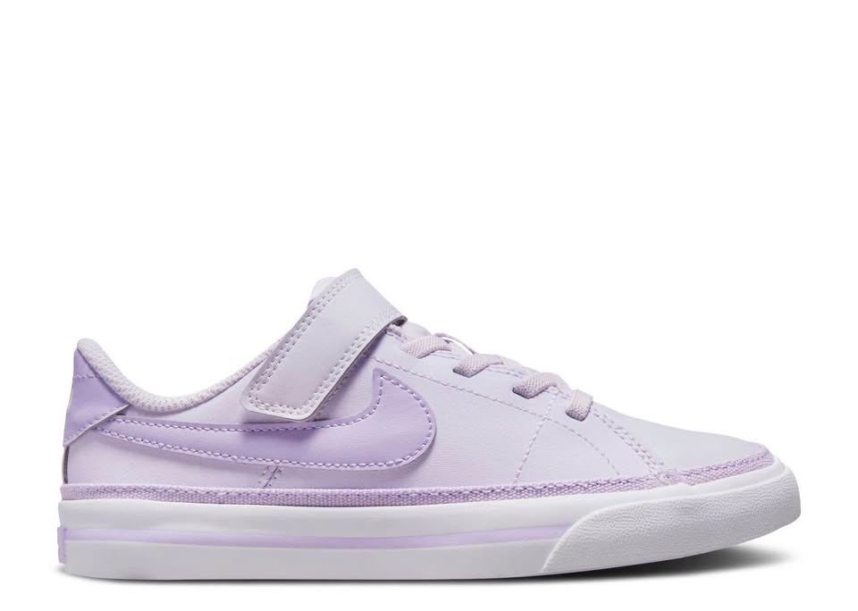 BRAND NEW girl youth nike court leather velcro shoes 2Y 3Y 7Y - photo 4