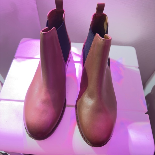 Brown Chelsea Boots, Size 8