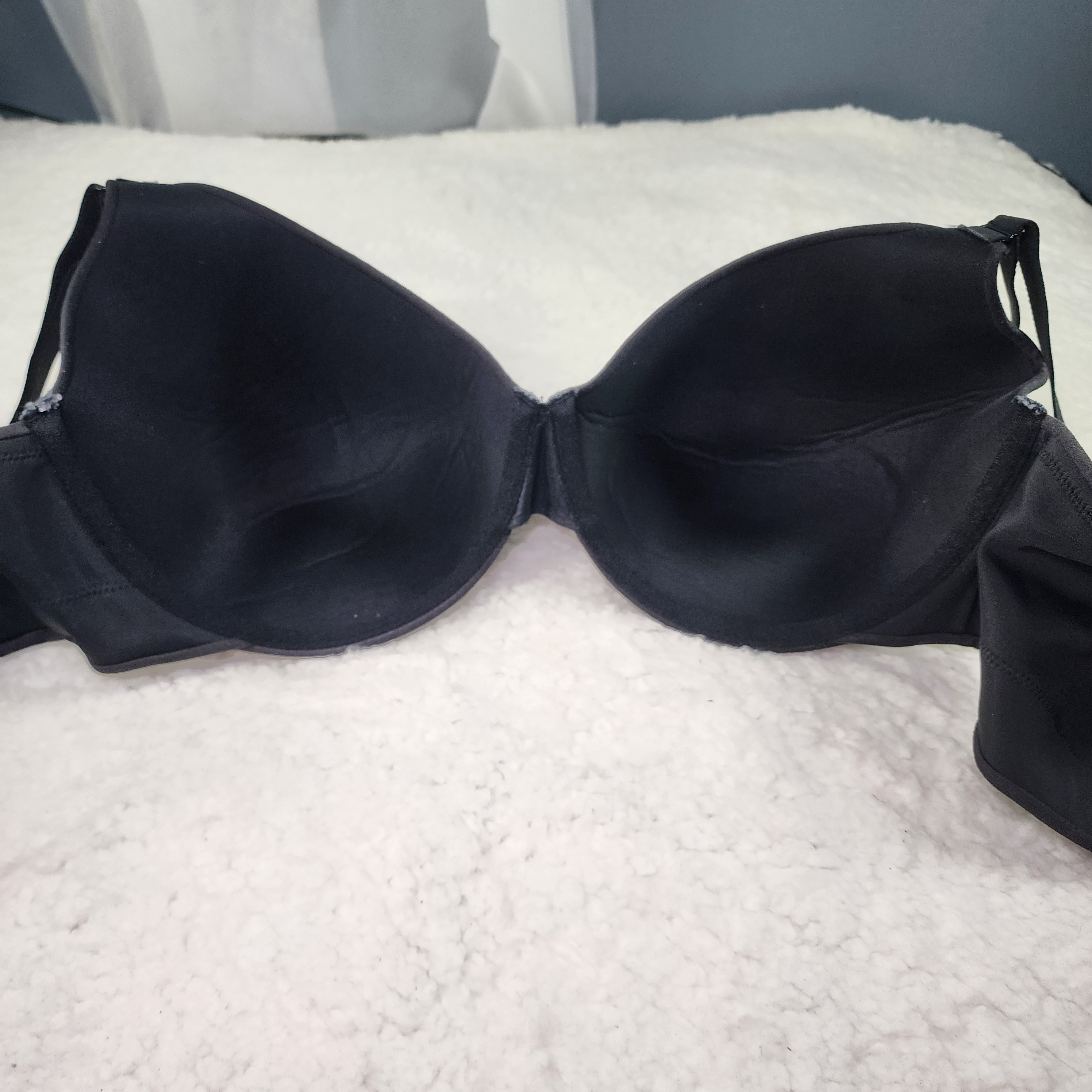 40DD Cacique Black Backsmoother Lightly Line Full Coverage Bra - photo 5