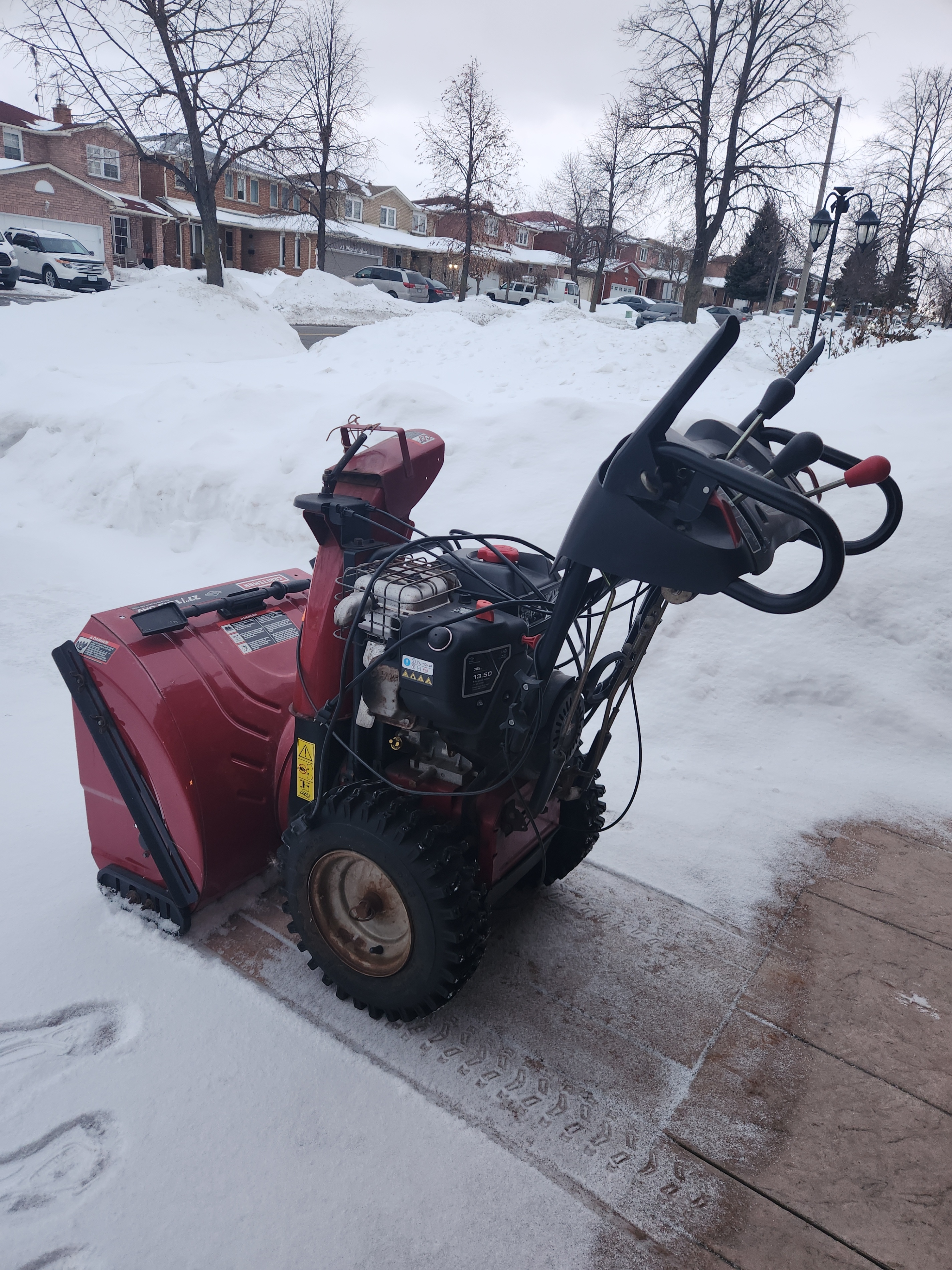 Snowblower Craftsman 27" 13.5 OHV - photo 2