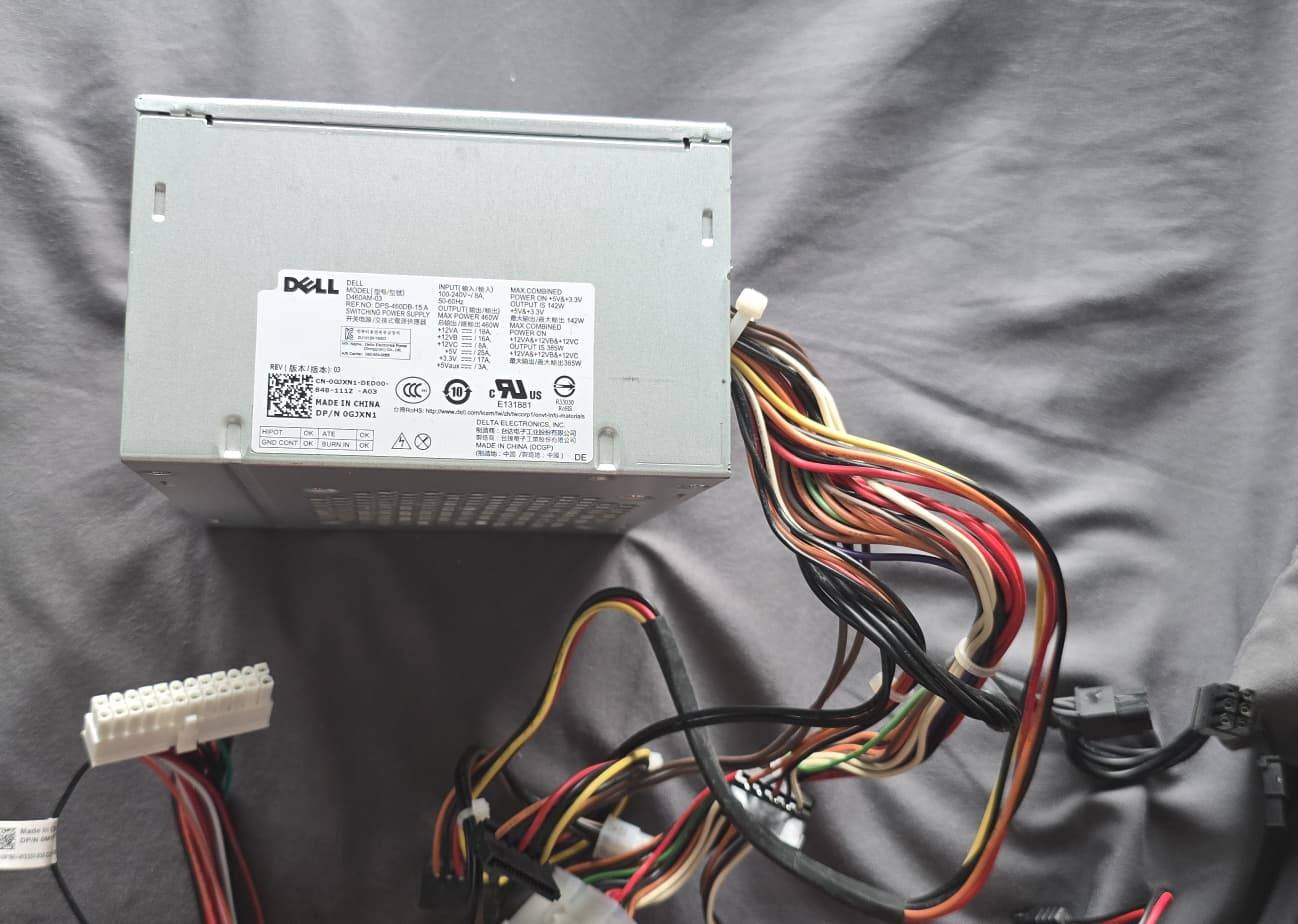 Dell 460W Power Supply (D460AM-03) – OEM - Great Condition - photo 4