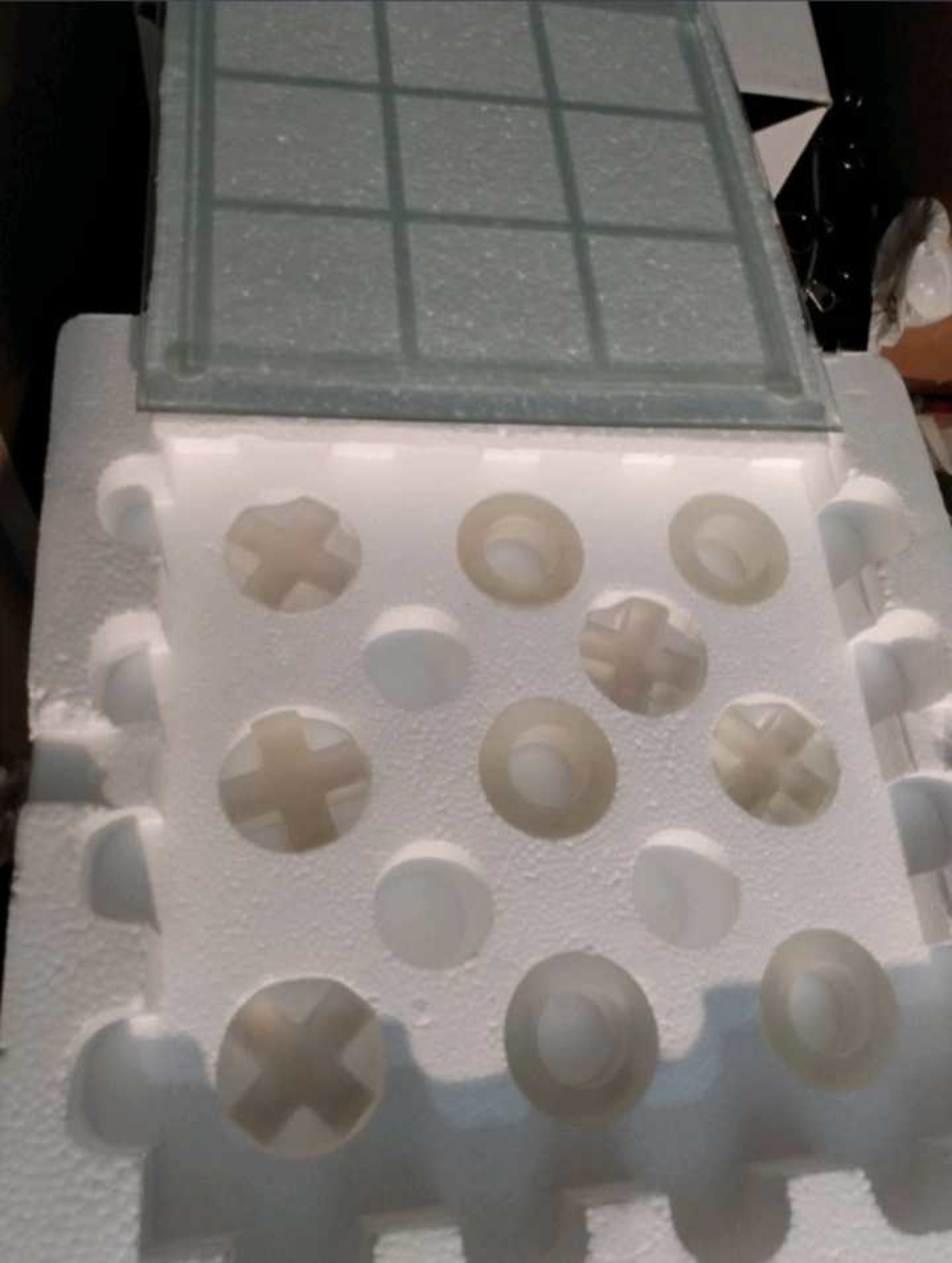 Tic-Tac-Toe Glass Board Game - photo 3