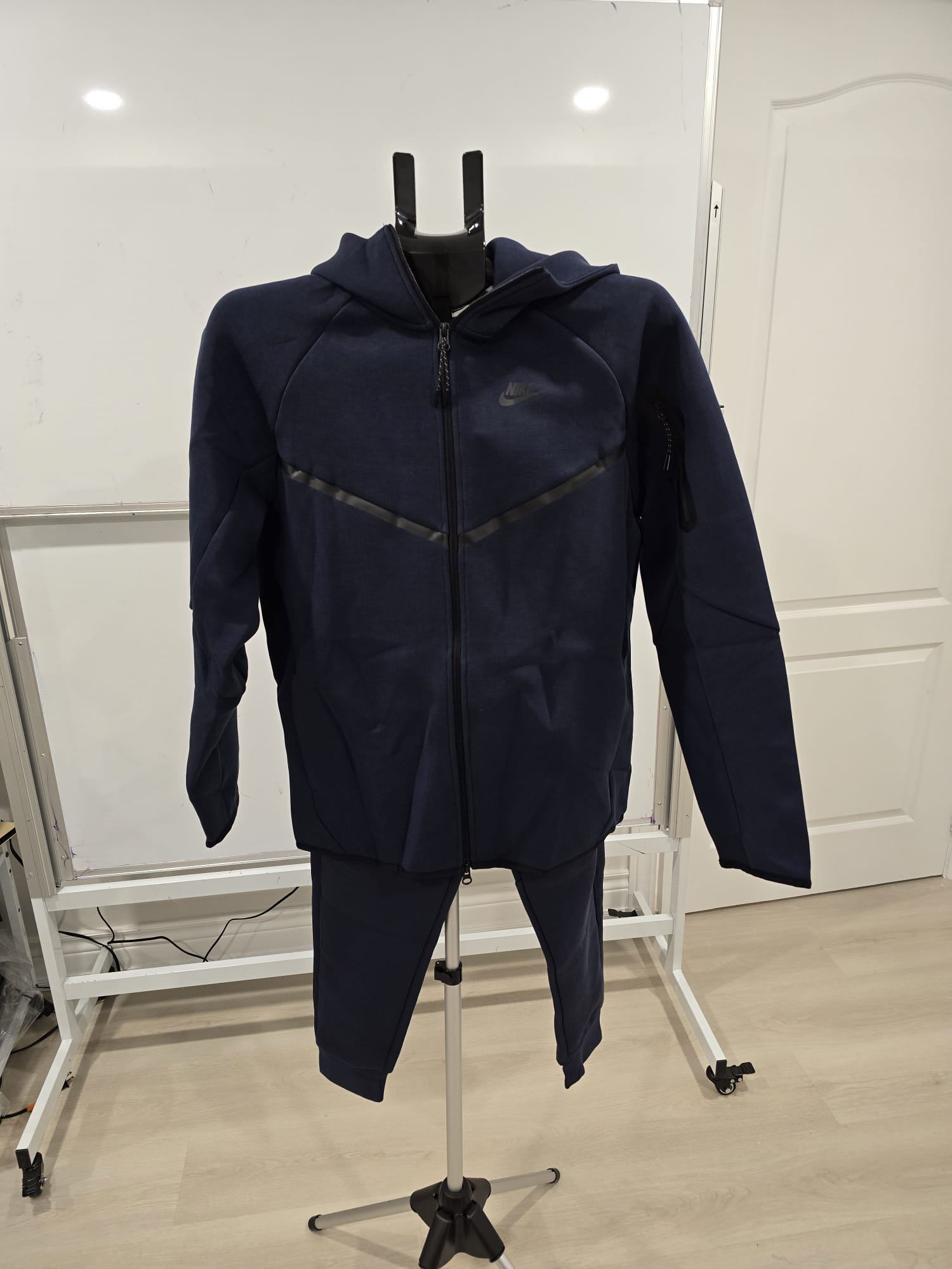 Nike Tech Fleece Full Tracksuit - Navy Blue - Men’s S/M