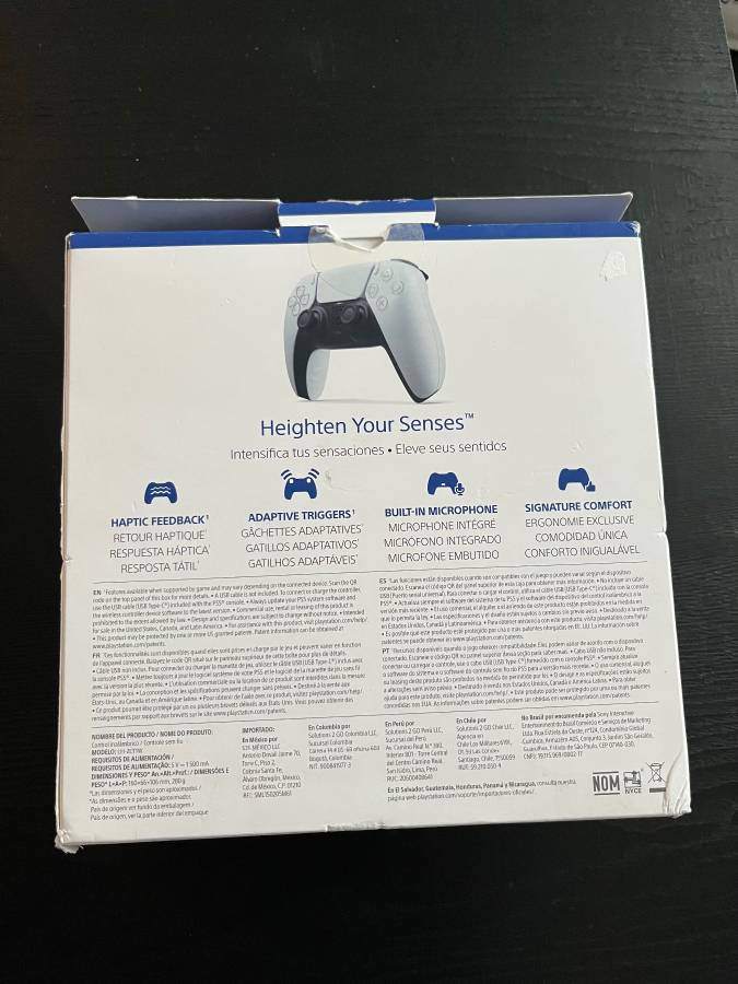 PS5 DualSense Wireless Controller for Playstation 5 - White - photo 3