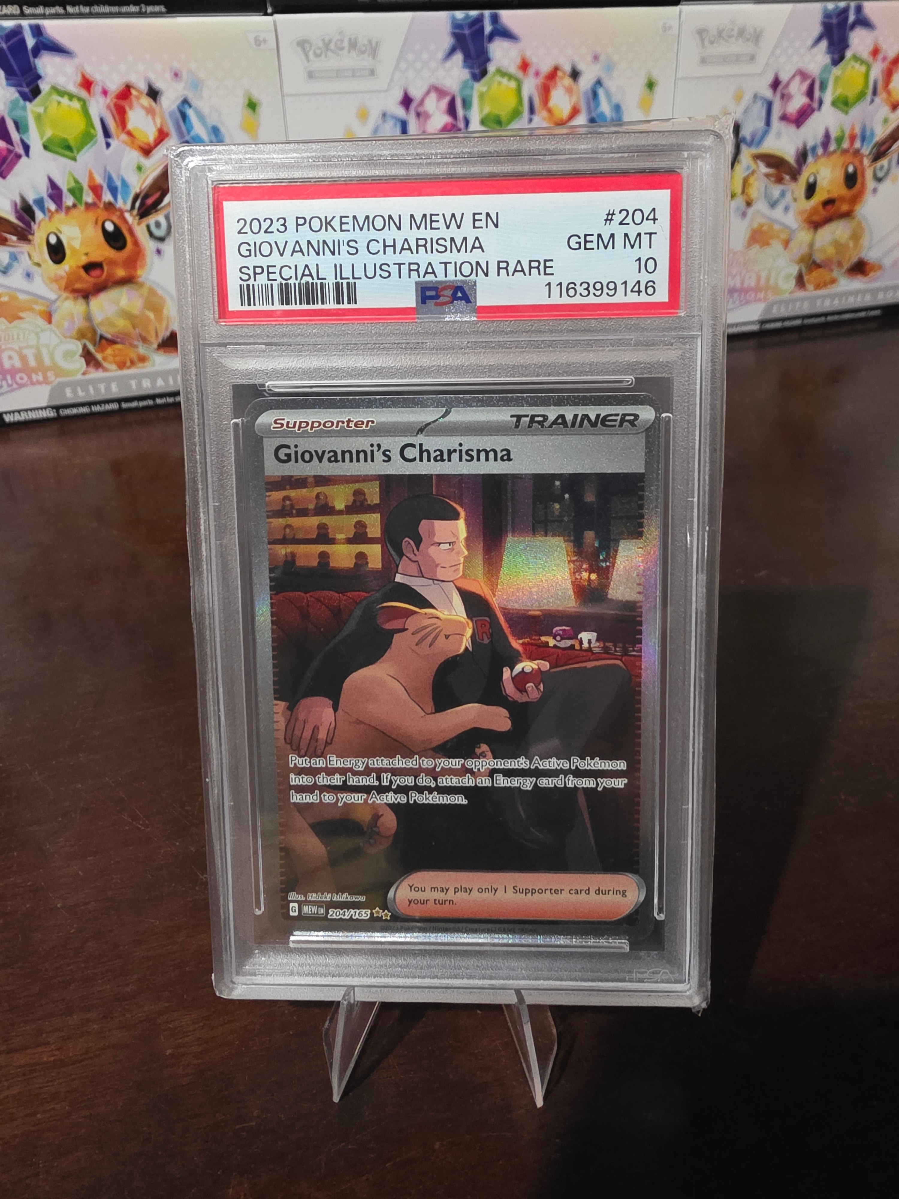 Giovanni’s Charisma #204 PSA 10 – GEM MINT