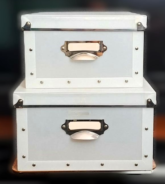 Premium Waterproof Plastic Storage Boxes with Lids - Set of 2🥕