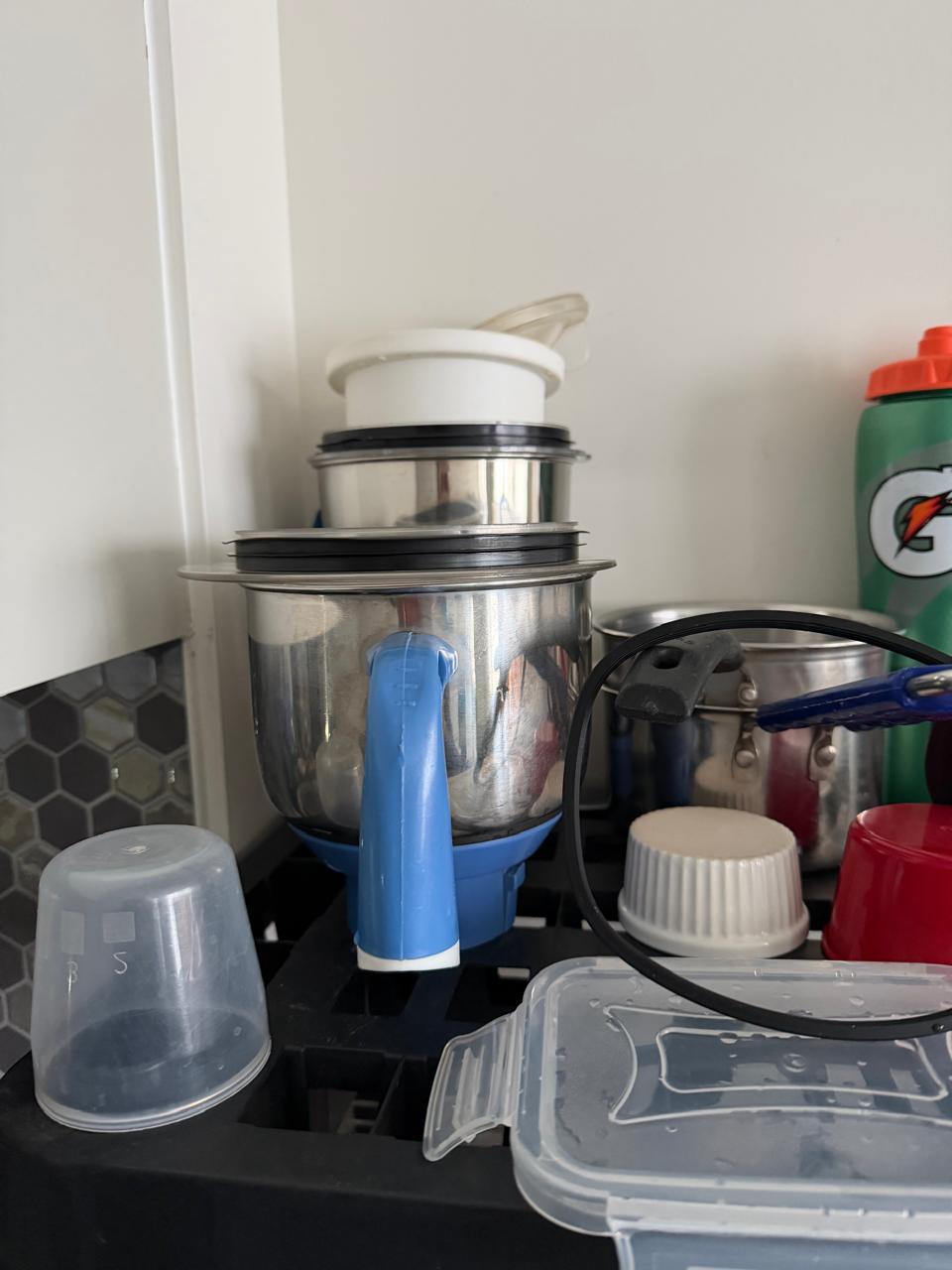 Mixer & Grinder with Juice Extractor, Storage Jar