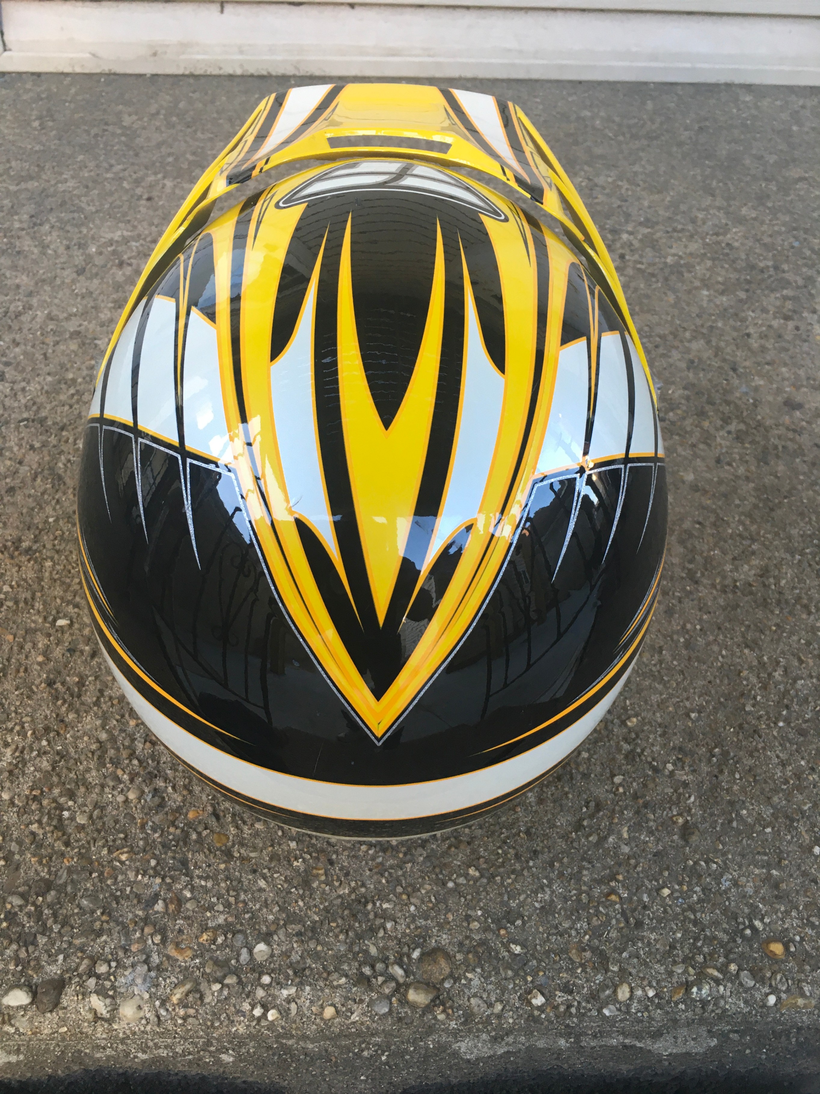 Fly Racing Yellow Motocross Helmet - photo 3