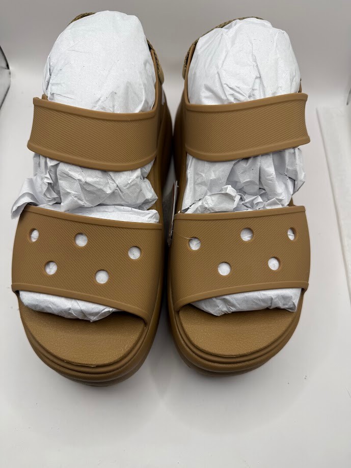 Crocs Soho Y-Strap Sandals Sepia 211755-2EY Size W9 - photo 2
