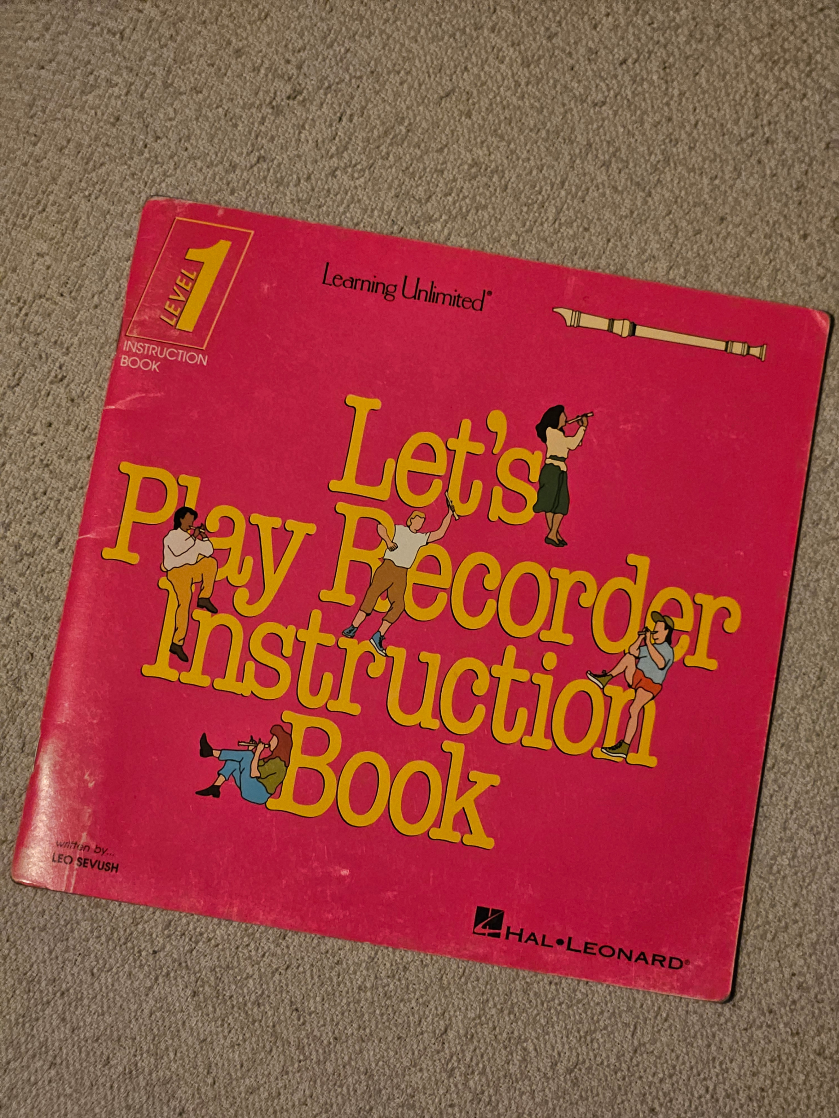Leo Sevush - Let's Play Recorder Instruction Book
