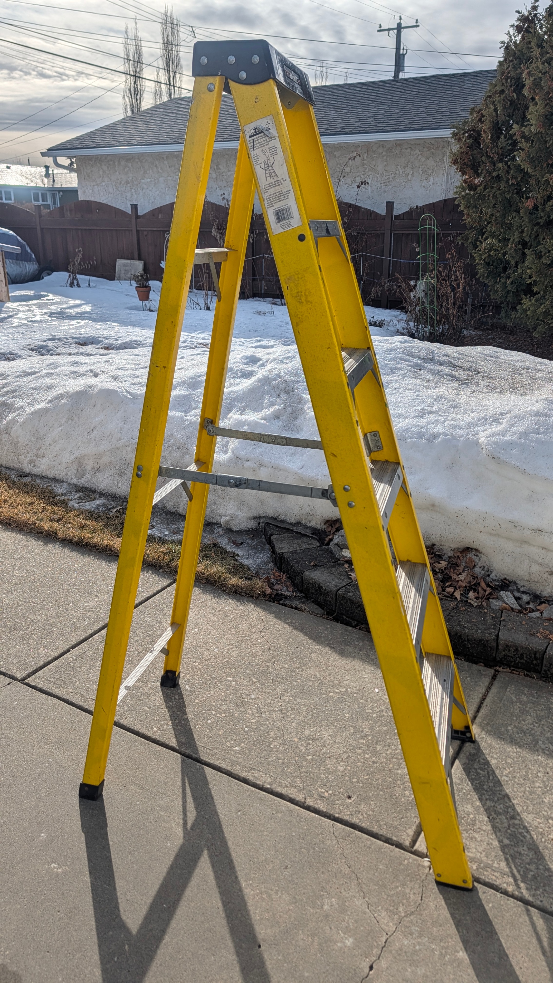 Quality Craft 5-Step Ladder - Fiberglass - photo 2