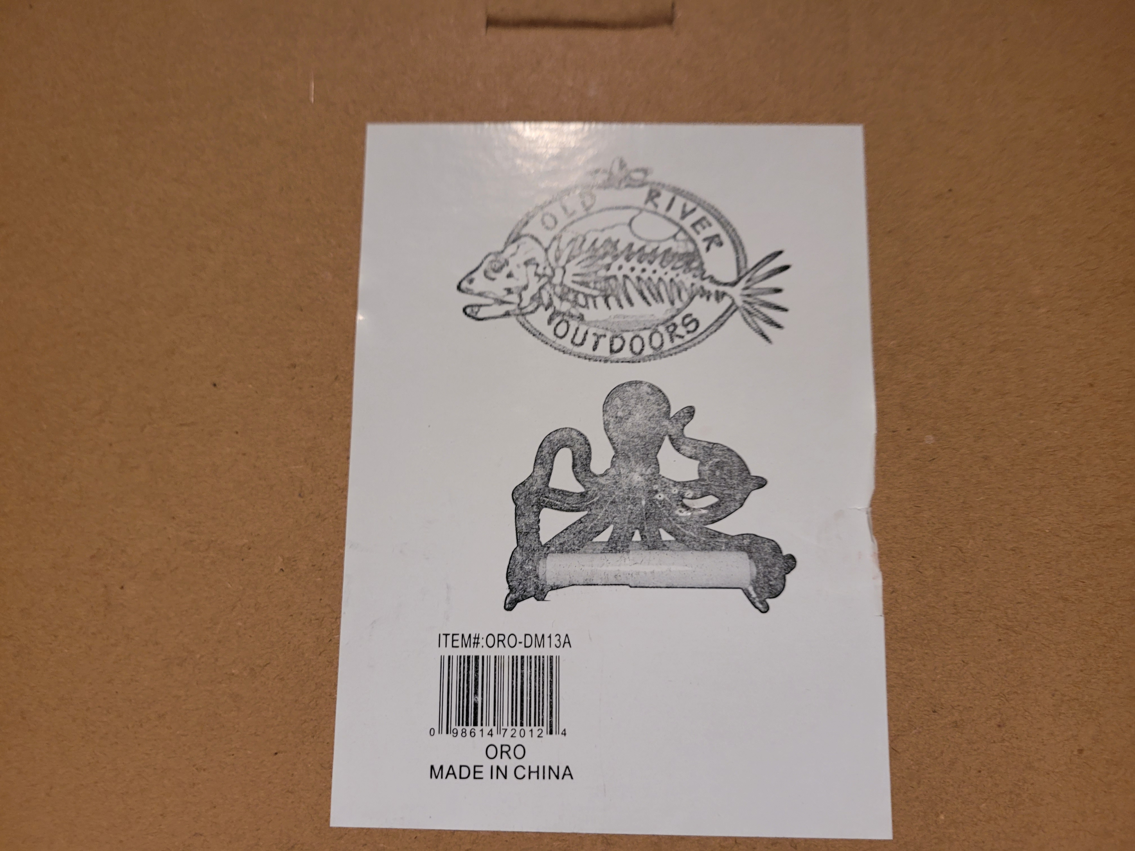 Old River Outdoors Decorative Octopus Toilet Paper Holder - photo 2