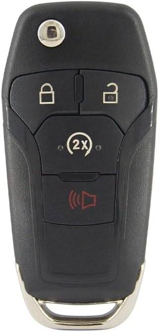 Genuine Flip Remote Key -4-Button, Transponder - photo 4
