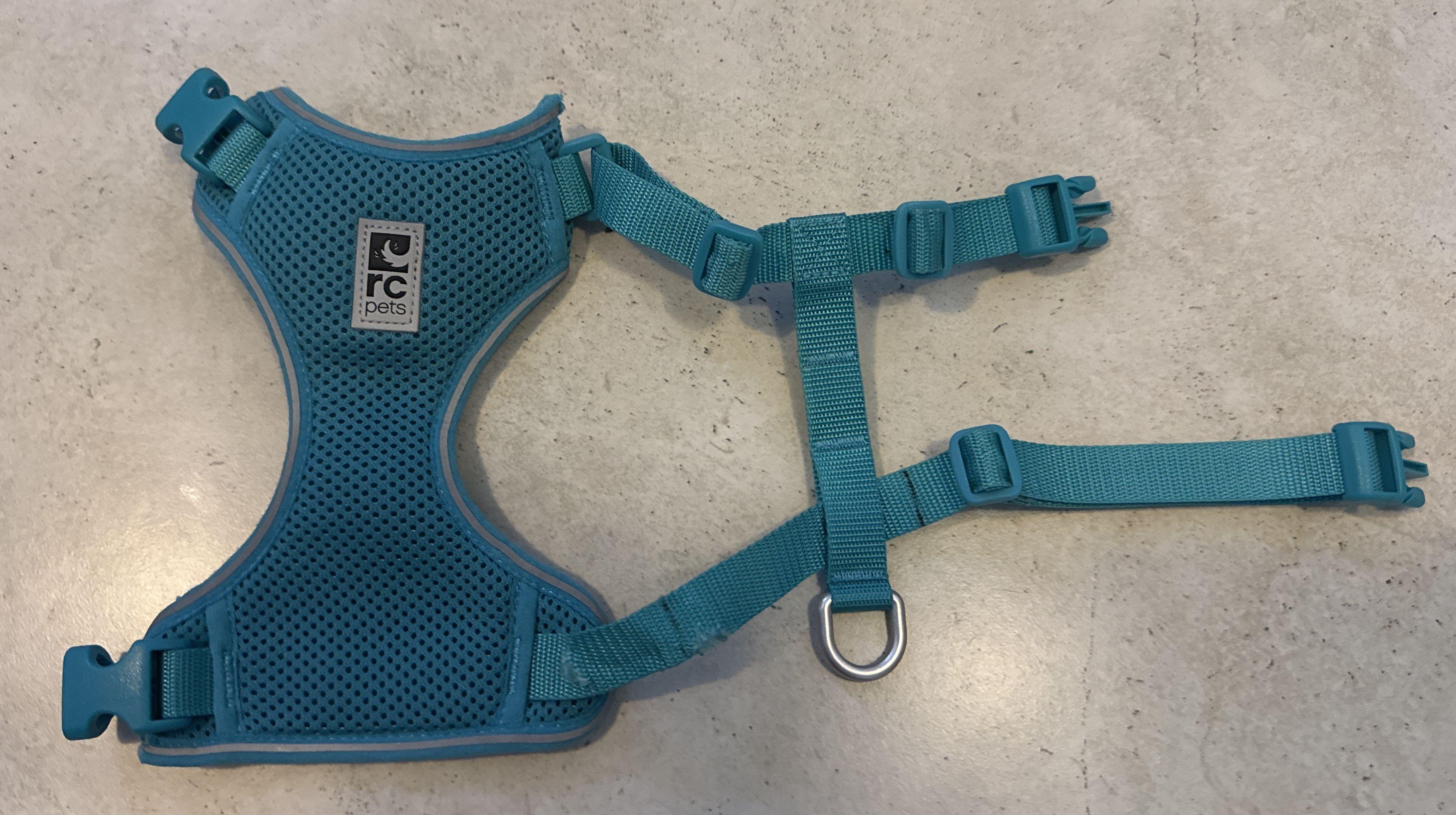 RC Pets Cat/Small Dog Harness - M/M - Teal 🏆